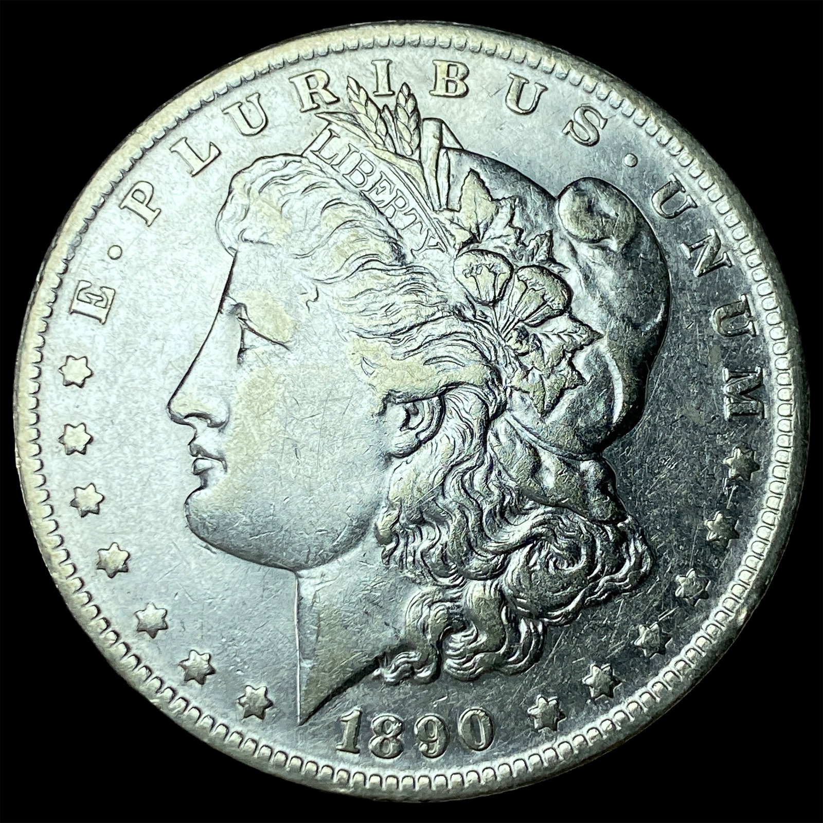 1890-O Silver Morgan Dollar CLOSELY UNCIRCULATED: 1890-O Silver Morgan Dollar CLOSELY UNCIRCULATED