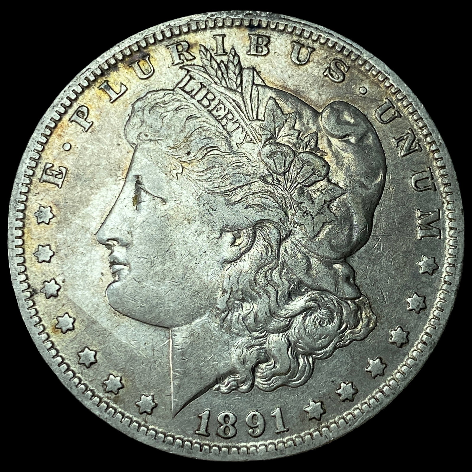 1891-O Silver Morgan Dollar NEARLY UNCIRCULATED: 1891-O Silver Morgan Dollar NEARLY UNCIRCULATED
