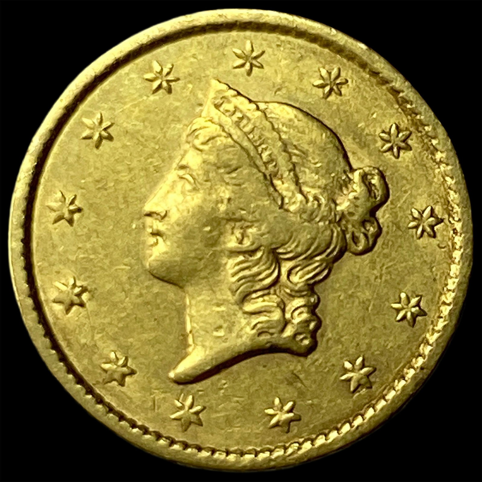 1852 Gold $1 Liberty Head Type 1 HIGH GRADE: 1852 Gold $1 Liberty Head Type 1 HIGH GRADE