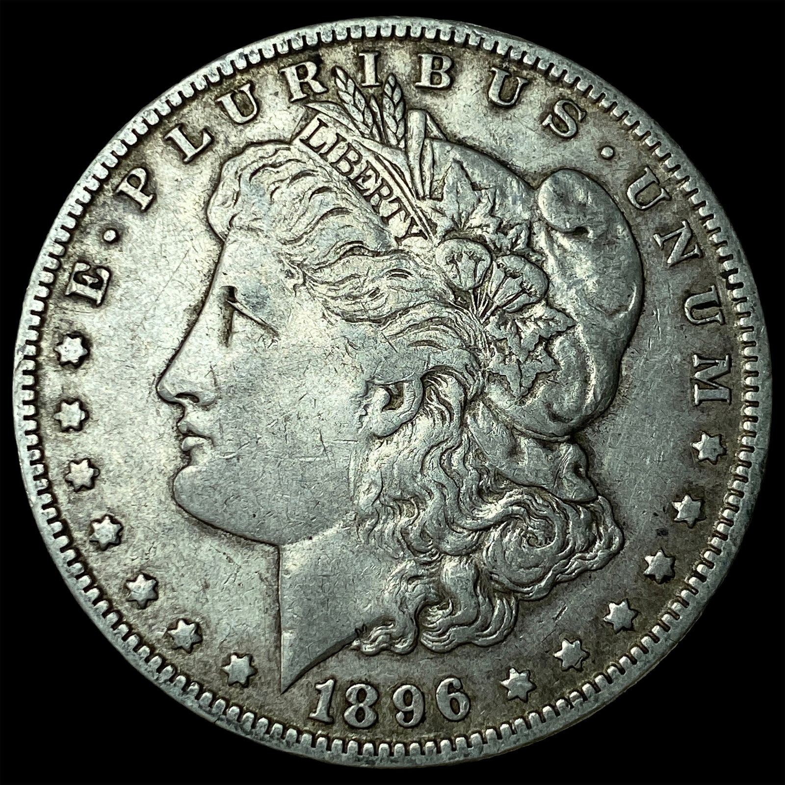 1896-O Silver Morgan Dollar NEARLY UNCIRCULATED: 1896-O Silver Morgan Dollar NEARLY UNCIRCULATED