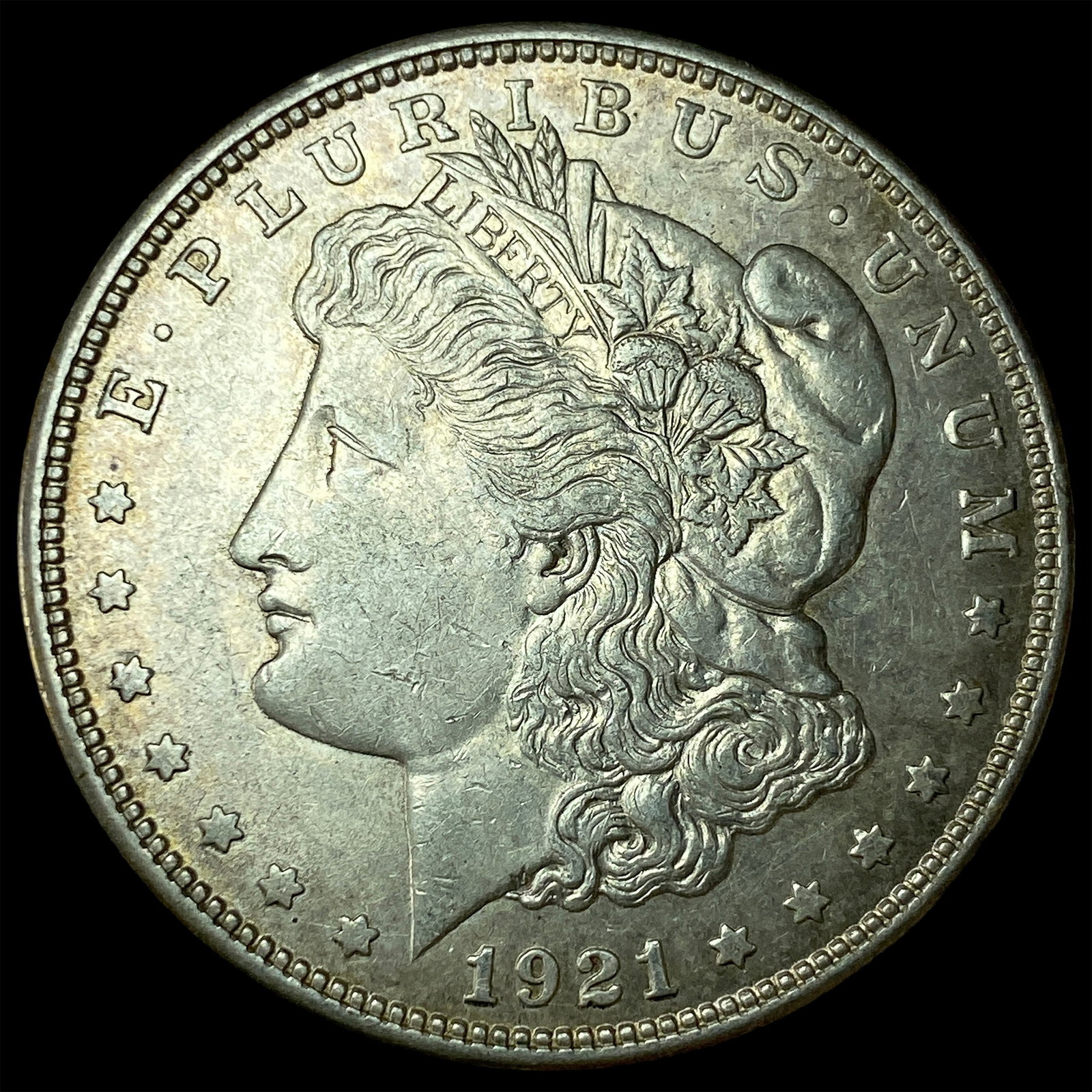 1921 Silver Morgan Dollar CLOSELY UNCIRCULATED (1 of 2)