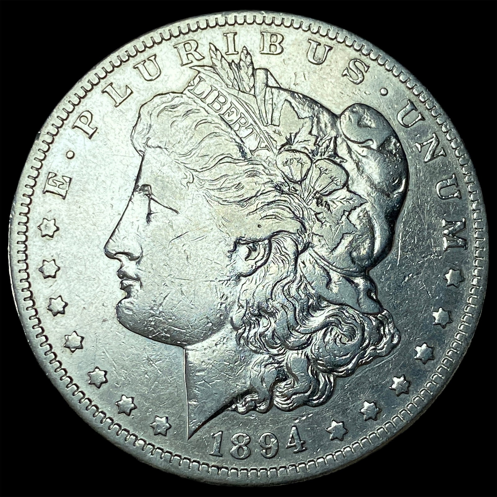 1894 Silver Morgan Dollar CLOSELY UNCIRCULATED (1 of 2)