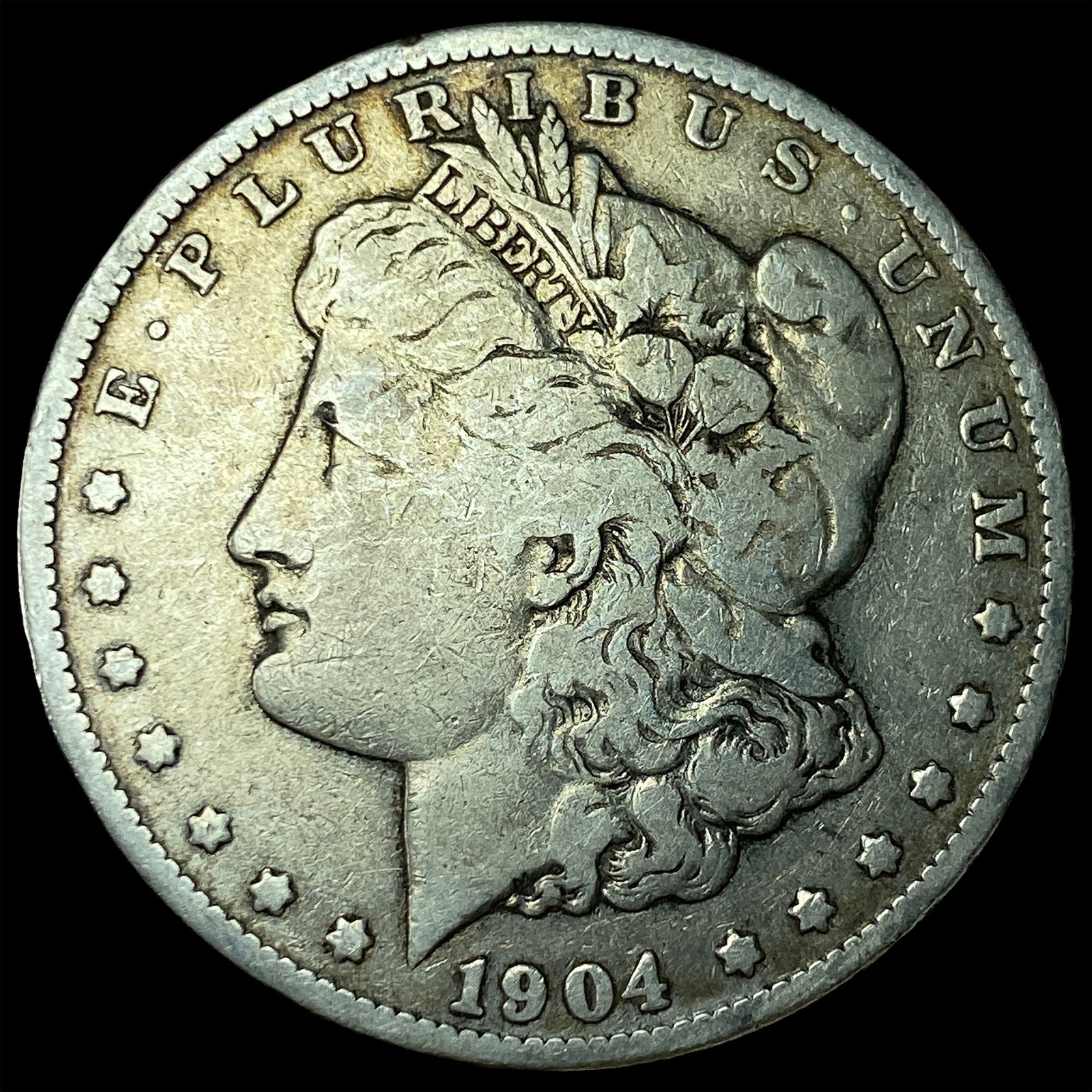 1904-S Silver Morgan Dollar LIGHTLY CIRCULATED (1 of 2)