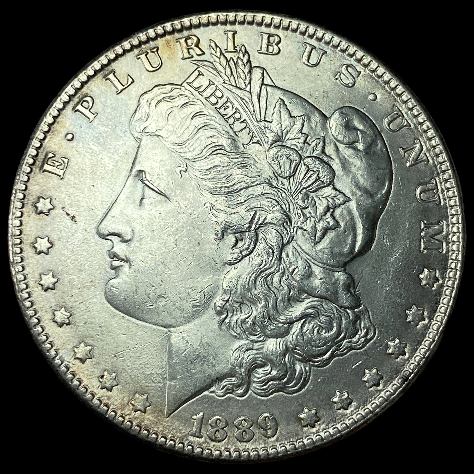 1889 Morgan Silver Dollar UNCIRCULATED: 1889 Morgan Silver Dollar UNCIRCULATED