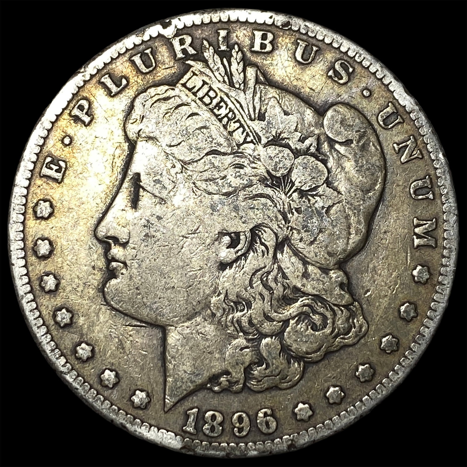 1896-S Silver Morgan Dollar LIGHTLY CIRCULATED: 1896-S Silver Morgan Dollar LIGHTLY CIRCULATED