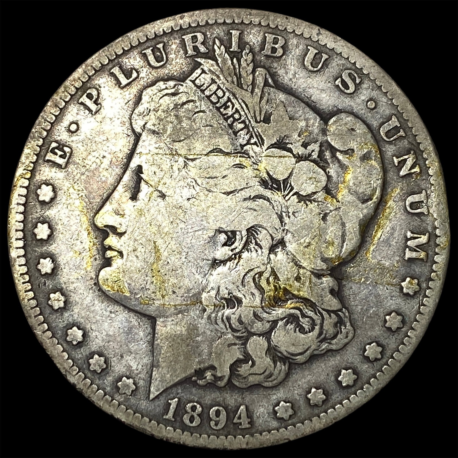 1894-S Silver Morgan Dollar NICELY CIRCULATED (1 of 2)