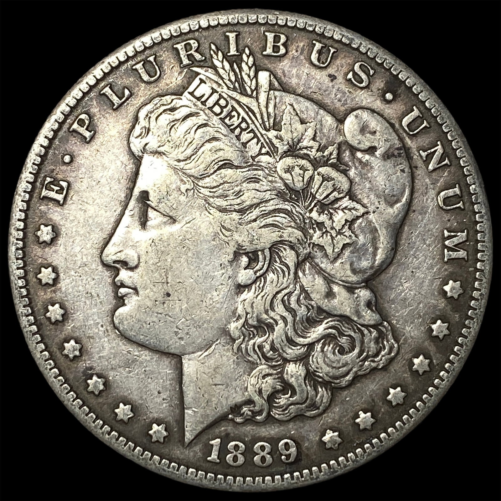 1889 Silver Morgan Dollar CLOSELY UNCIRCULATED: 1889 Silver Morgan Dollar CLOSELY UNCIRCULATED