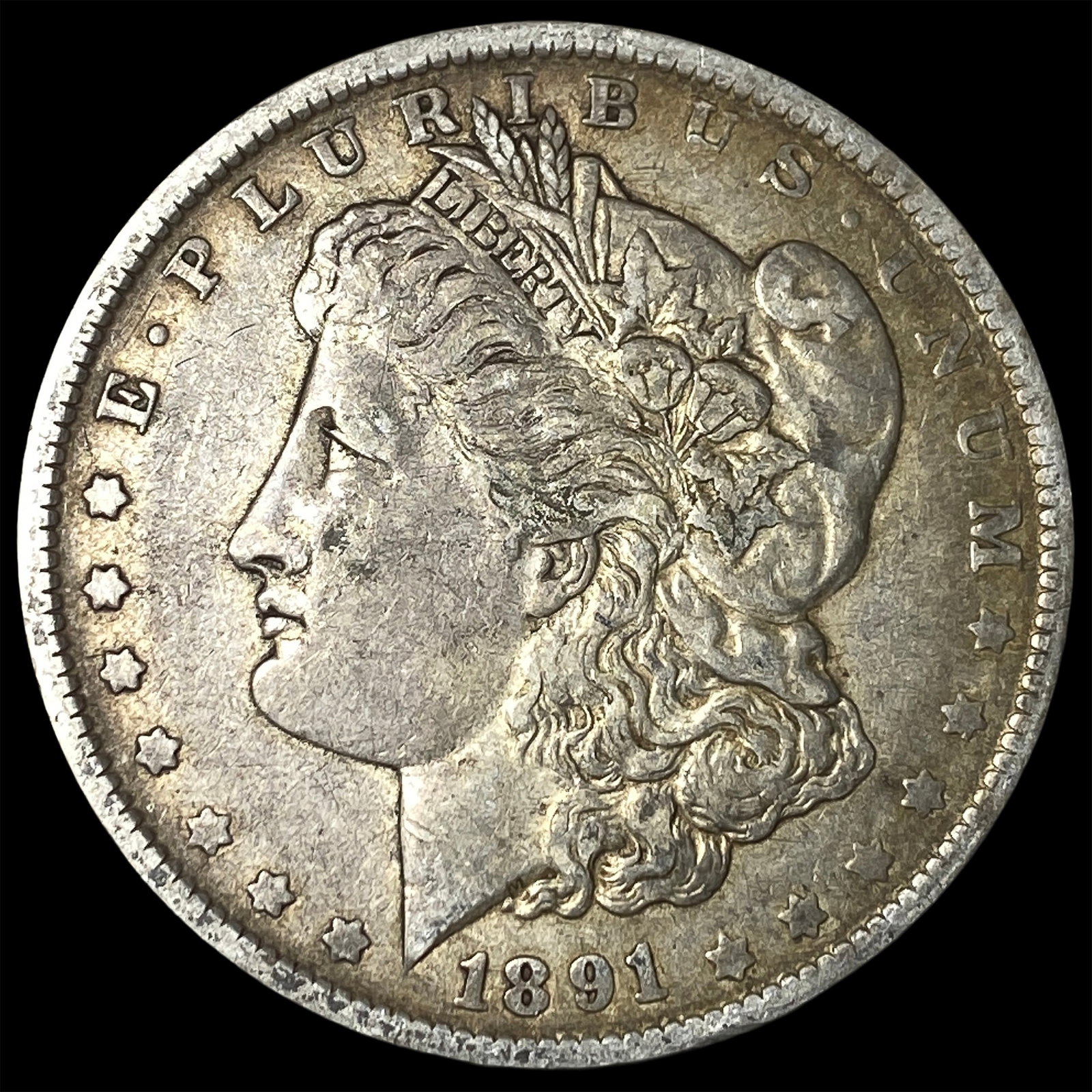 1891-O Silver Morgan Dollar NEARLY UNCIRCULATED: 1891-O Silver Morgan Dollar NEARLY UNCIRCULATED