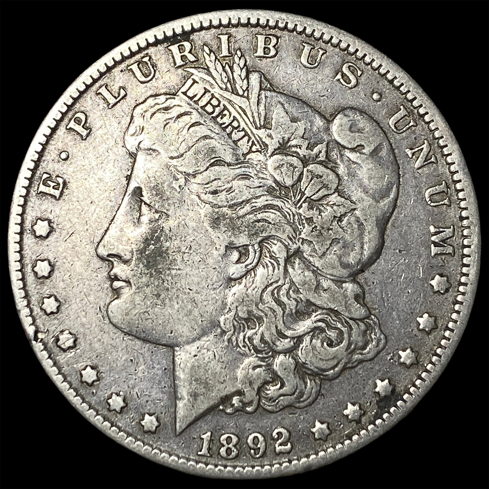 1892-O Silver Morgan Dollar NEARLY UNCIRCULATED: 1892-O Silver Morgan Dollar NEARLY UNCIRCULATED