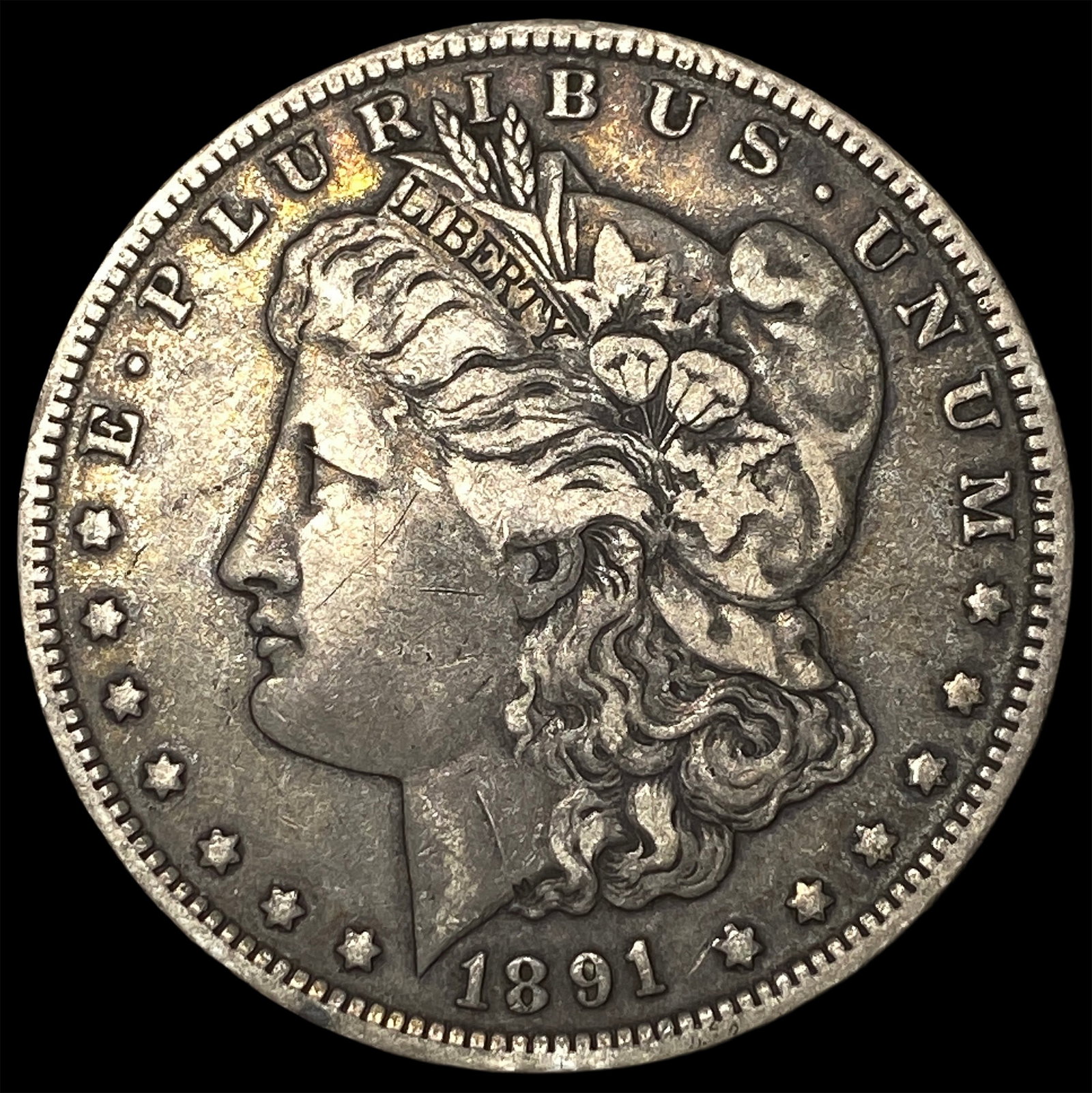1891-O Silver Morgan Dollar NEARLY UNCIRCULATED: 1891-O Silver Morgan Dollar NEARLY UNCIRCULATED