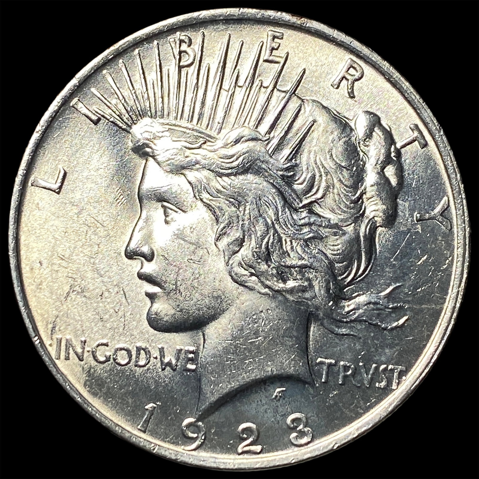 1923 Silver Peace Dollar UNCIRCULATED: 1923 Silver Peace Dollar UNCIRCULATED