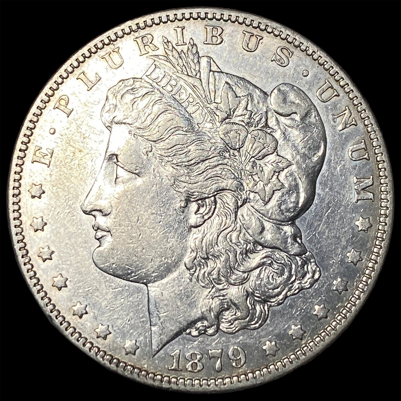 1879 Morgan Silver Dollar CLOSELY UNCIRCULATED: 1879 Morgan Silver Dollar CLOSELY UNCIRCULATED
