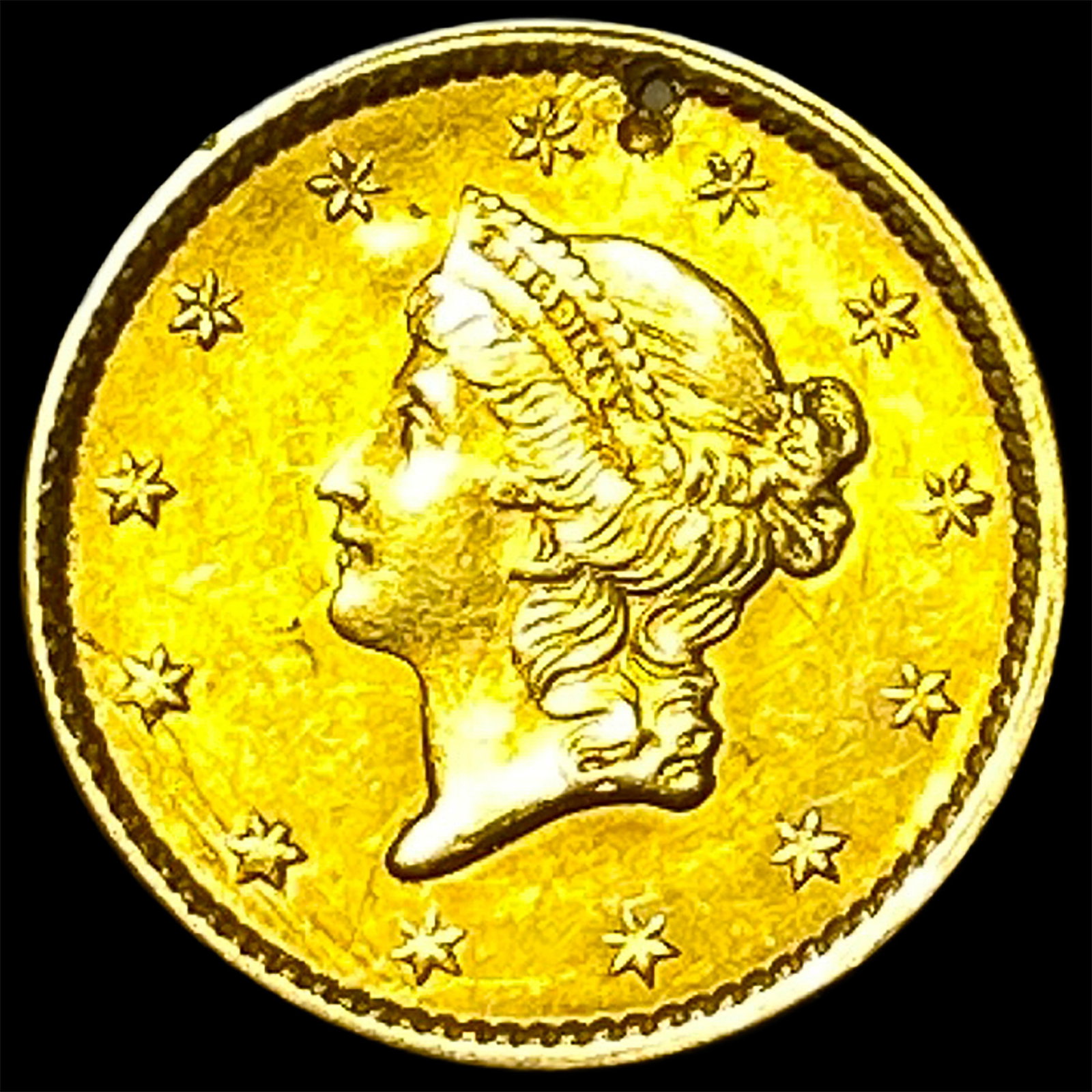 1851 Gold $1 Liberty Head Type 1 UNCIRCULATED: 1851 Gold $1 Liberty Head Type 1 UNCIRCULATED