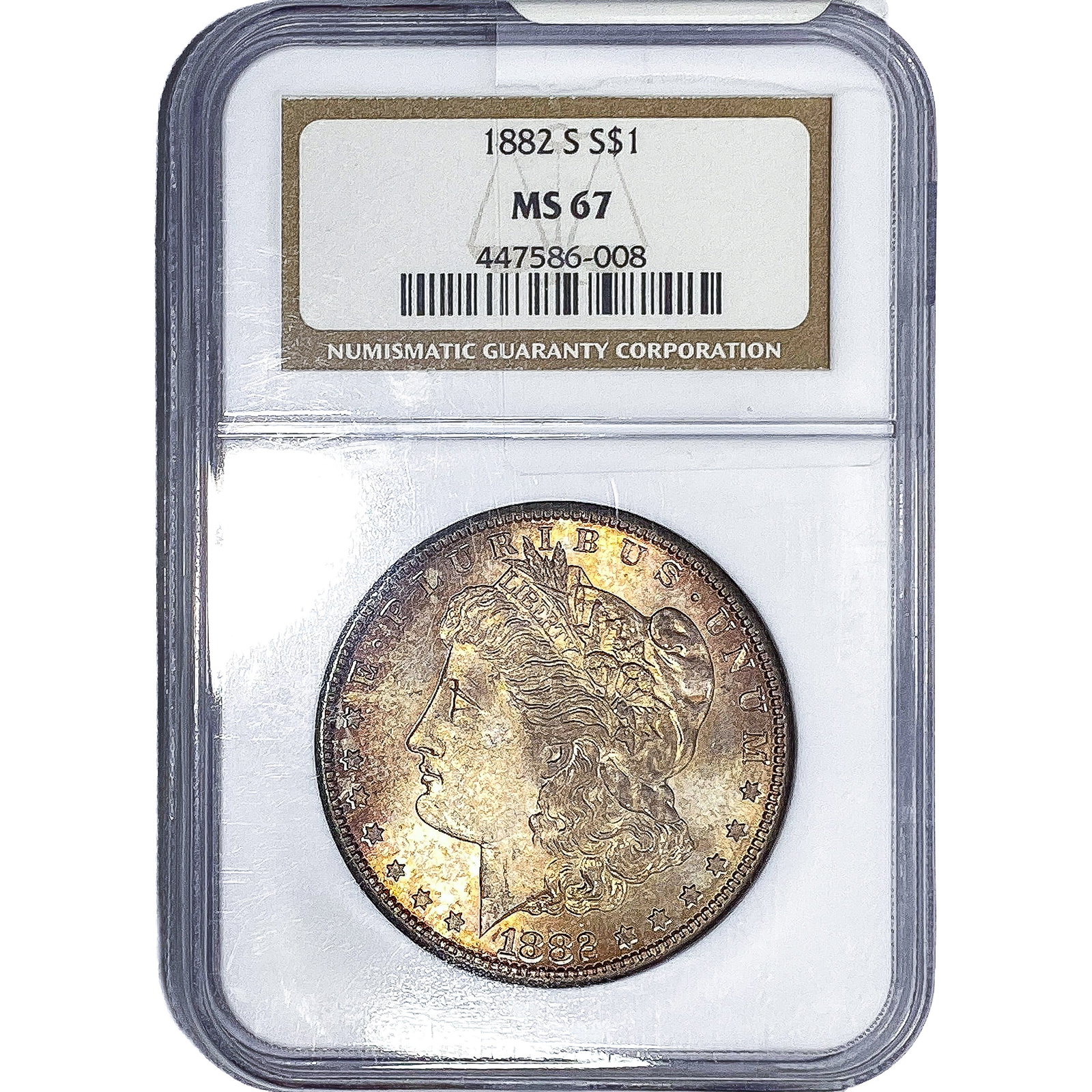 1882-S Morgan Silver Dollar NGC MS67 (1 of 4)