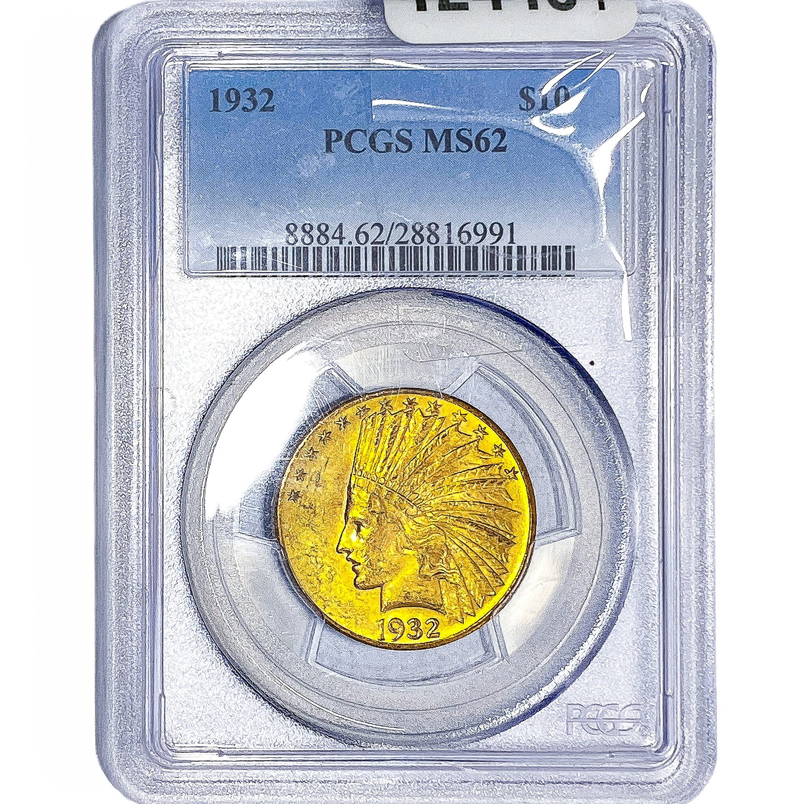 1932 $10 Gold Eagle PCGS MS62: 1932 $10 Gold Eagle PCGS MS62