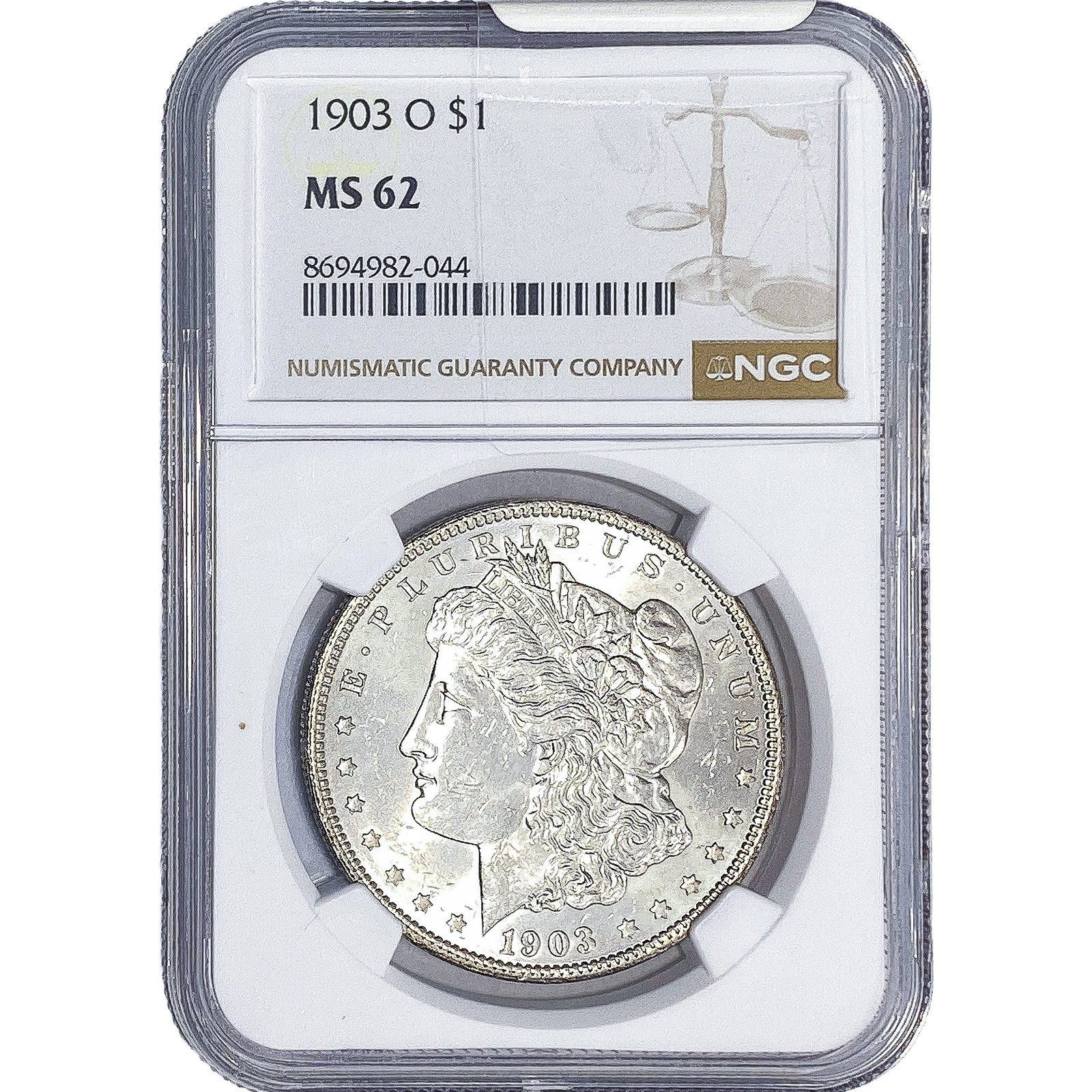 1903-O Morgan Silver Dollar NGC MS62 (1 of 4)