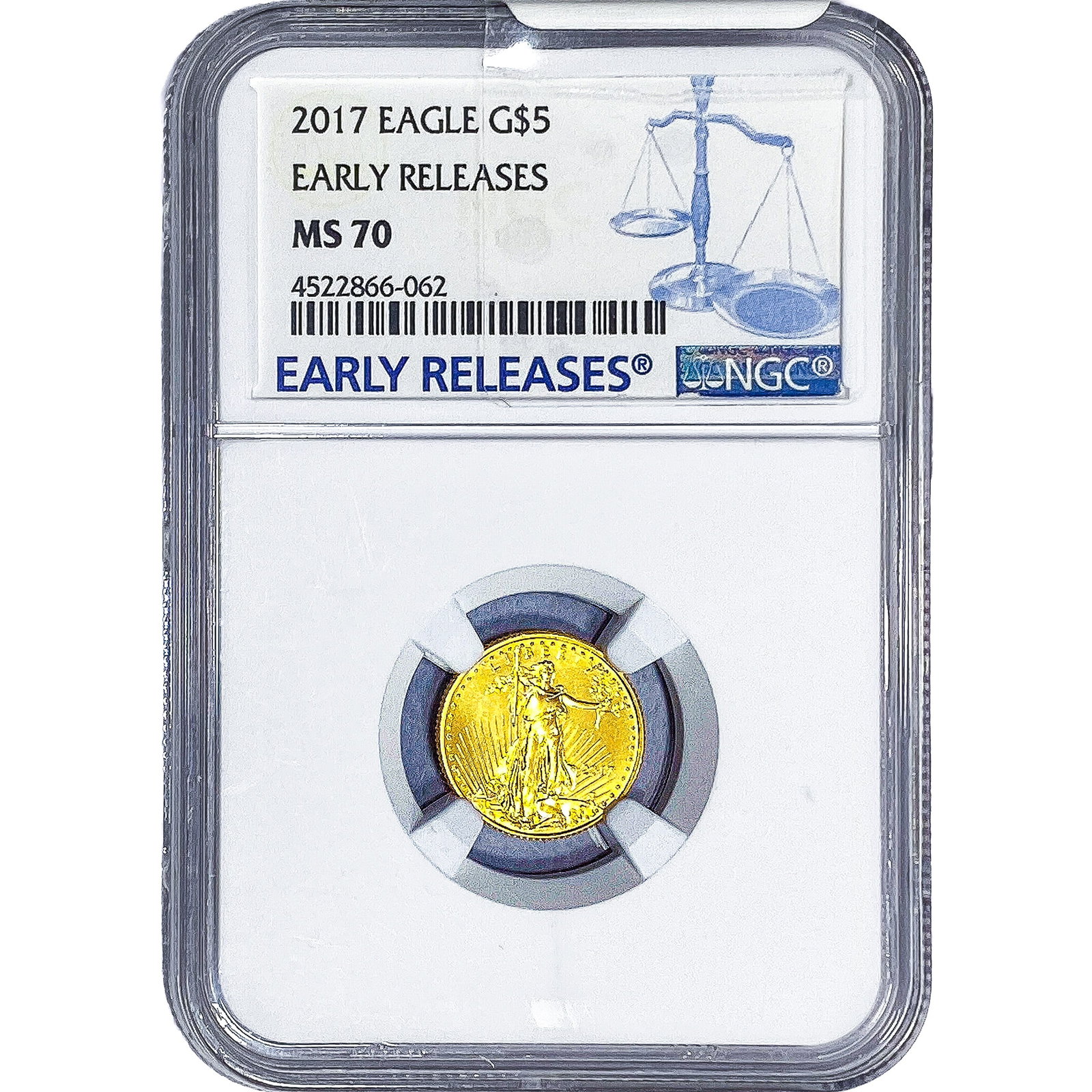 2017 1/10oz $5 Gold Eagle NGC MS70 Early Release: 2017 1/10oz $5 Gold Eagle NGC MS70 Early Release