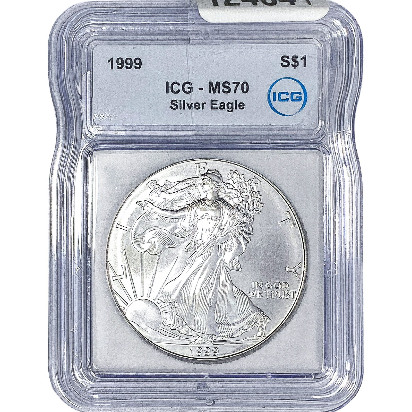 1999 Silver Eagle ICG MS70: 1999 Silver Eagle ICG MS70