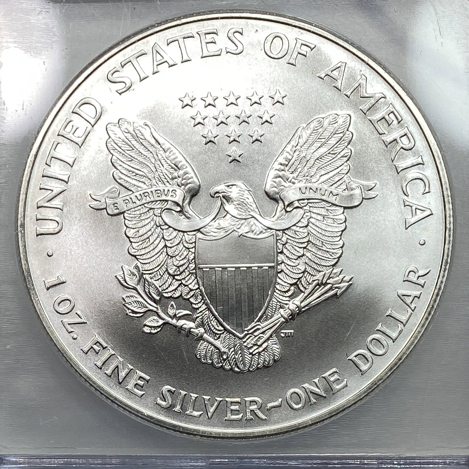 1999 Silver Eagle ICG MS70 - 4