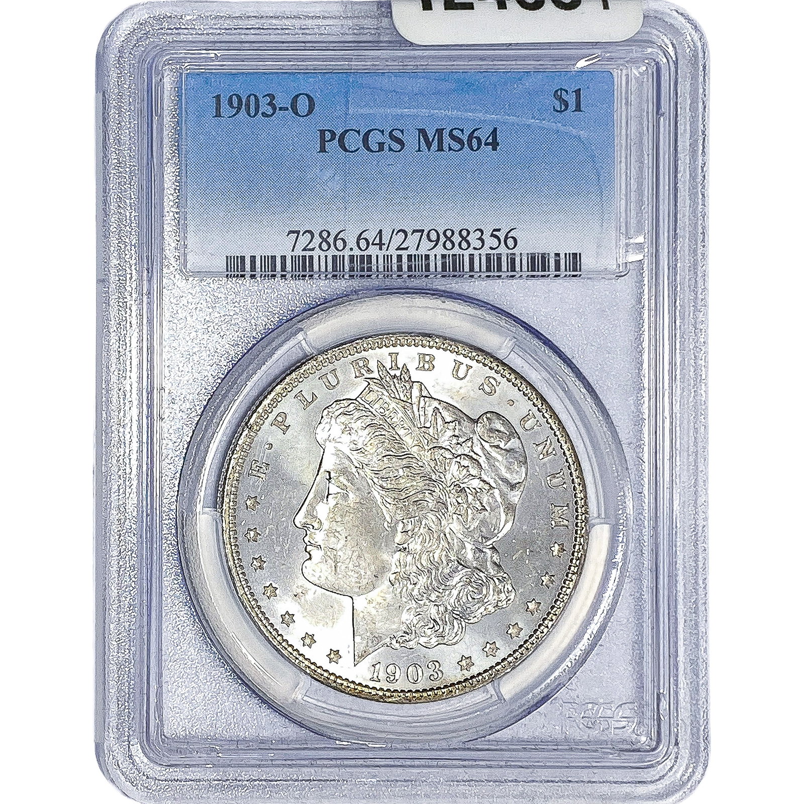 1903-O Morgan Silver Dollar PCGS MS64: 1903-O Morgan Silver Dollar PCGS MS64