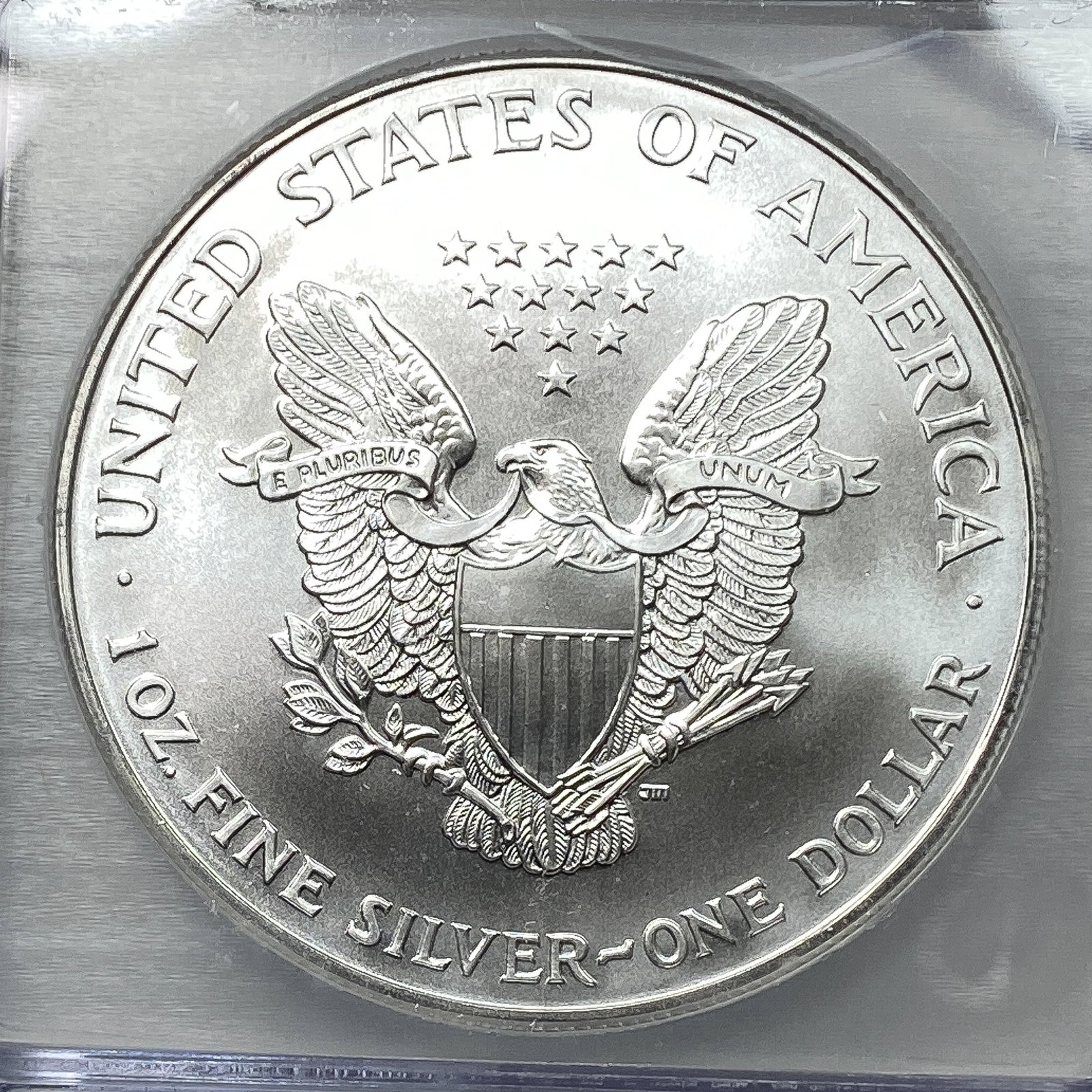 1999 Silver Eagle ICG MS70 - 4