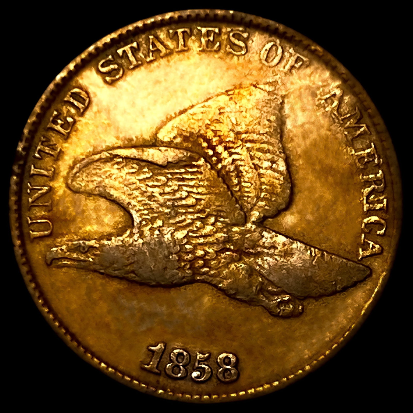 1858/7 Flying Eagle Cent (1 of 2)