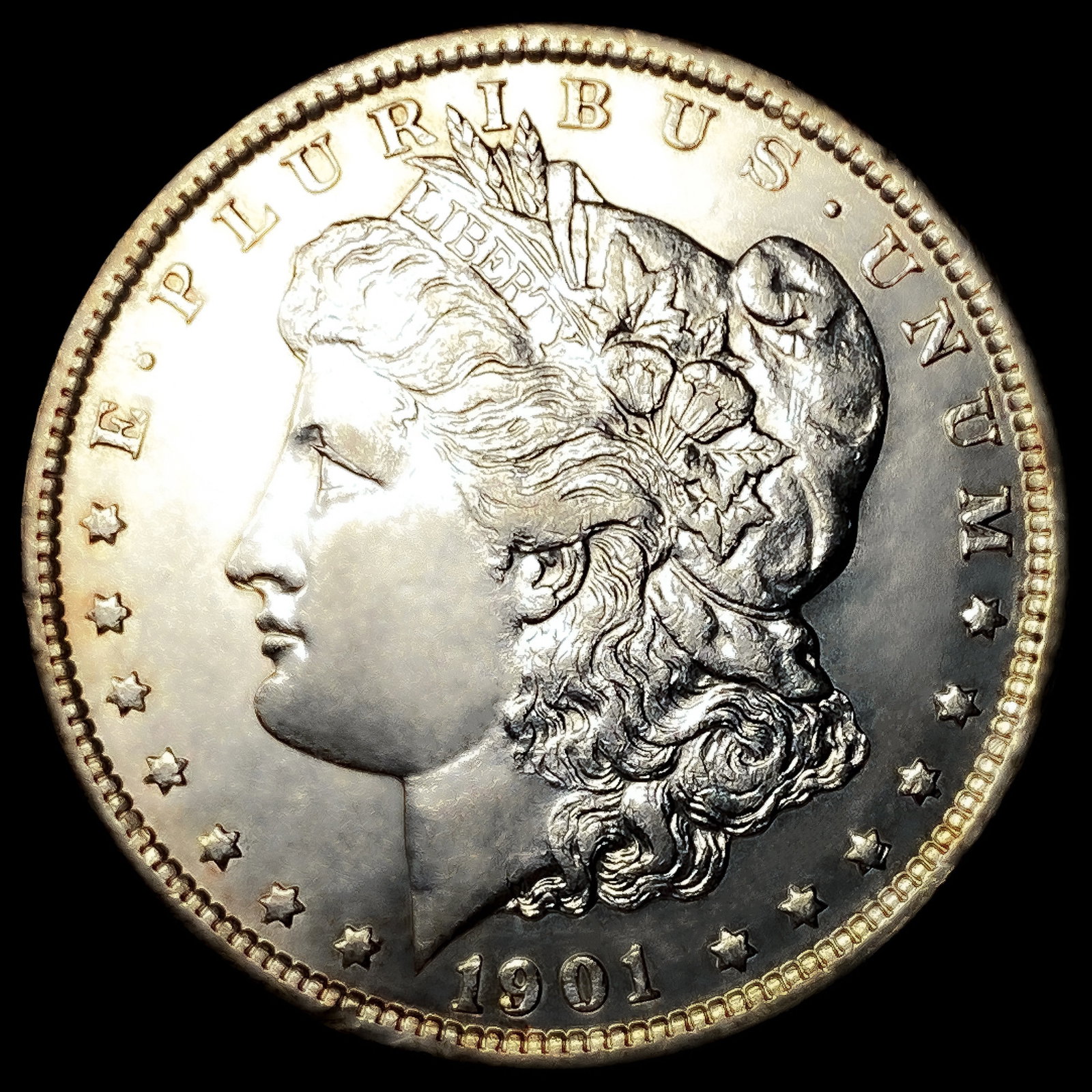 1901 Morgan Silver Dollar: 1901 Morgan Silver Dollar