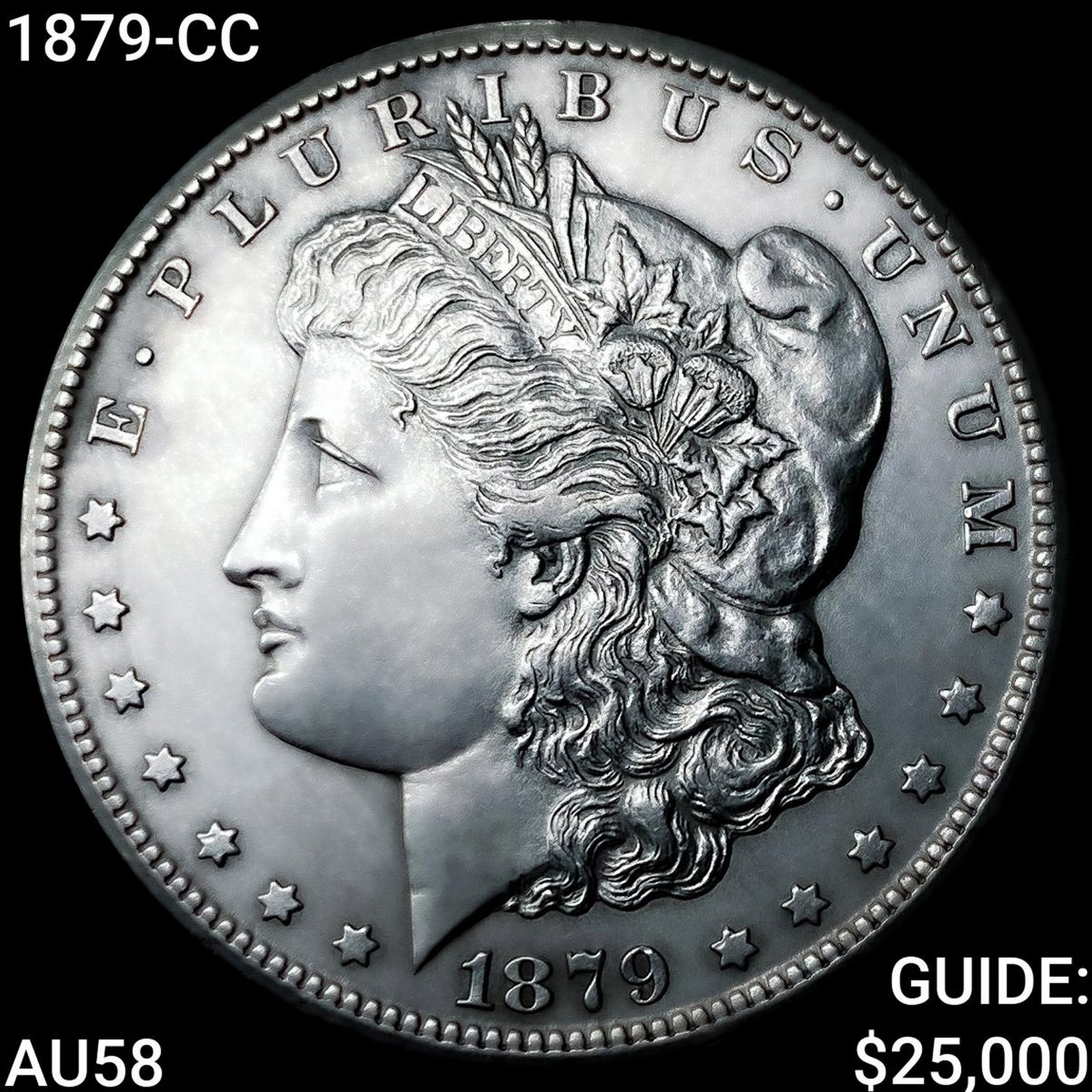 1879-CC Morgan Silver Dollar CHOICE AU (1 of 2)