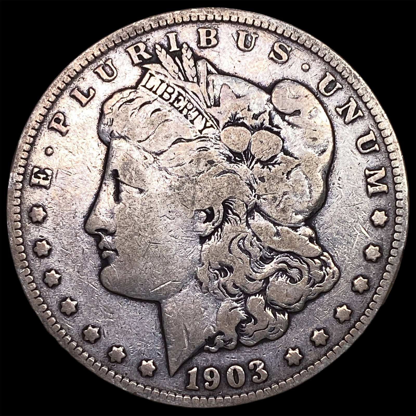 1903-S Silver Morgan Dollar LIGHTLY CIRCULATED: 1903-S Silver Morgan Dollar LIGHTLY CIRCULATED