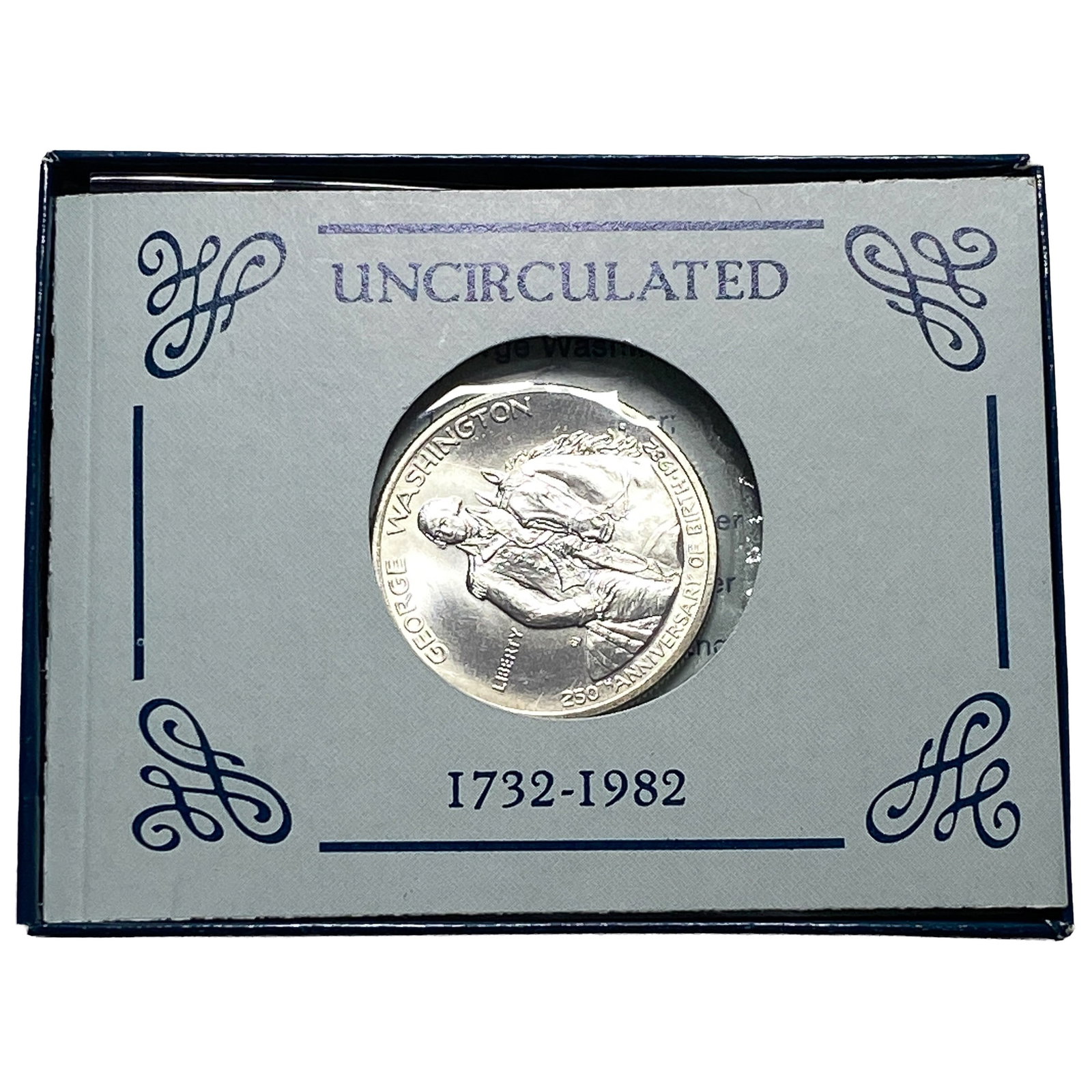 1982-D Silver George Washington 250th Commem. 50C (1 of 2)