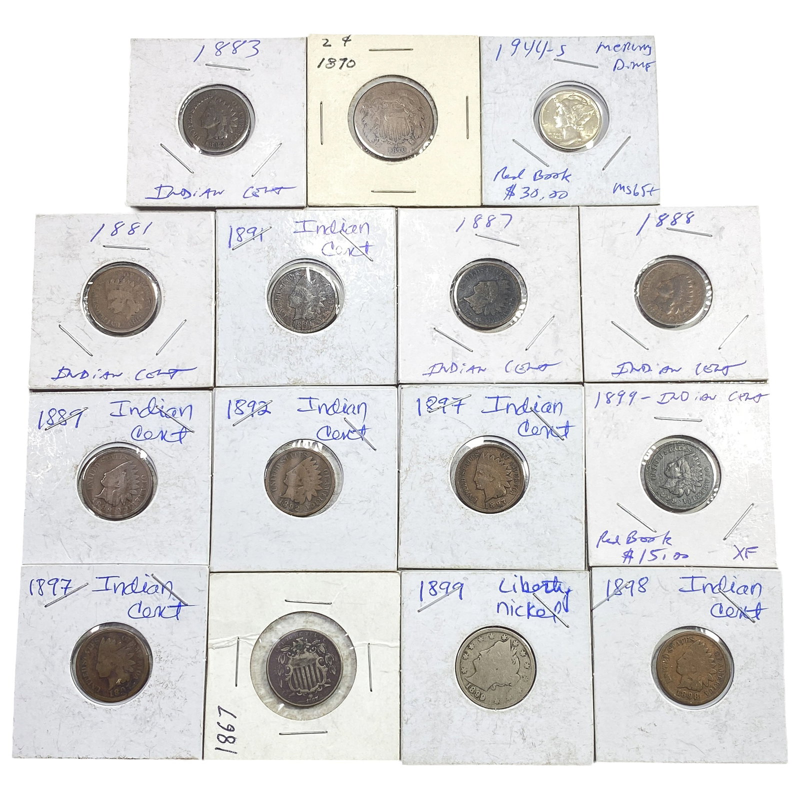 Various Dates Mixed U.S. Coin Lot (1 of 2)