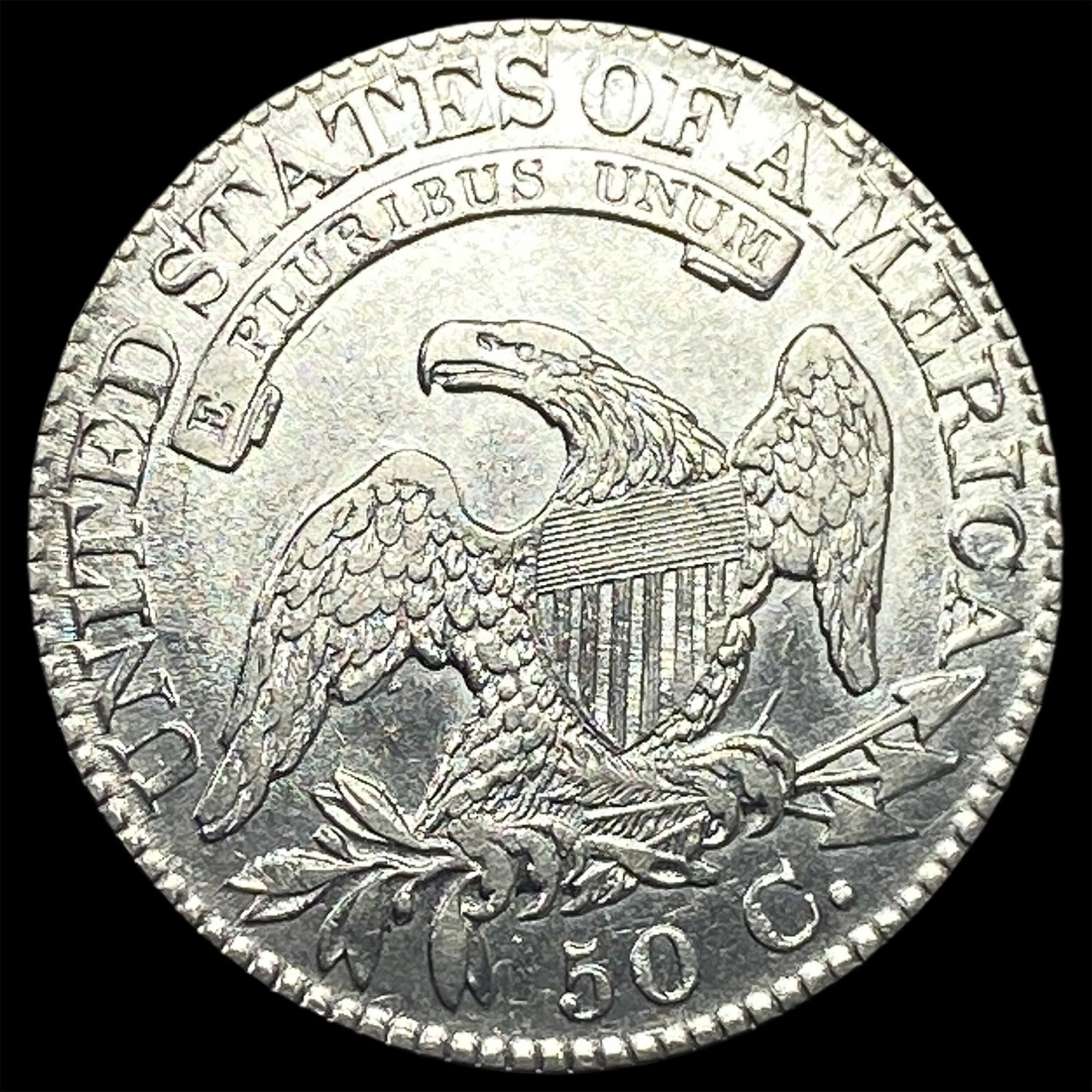 1824 Capped Bust Half Dollar - 2