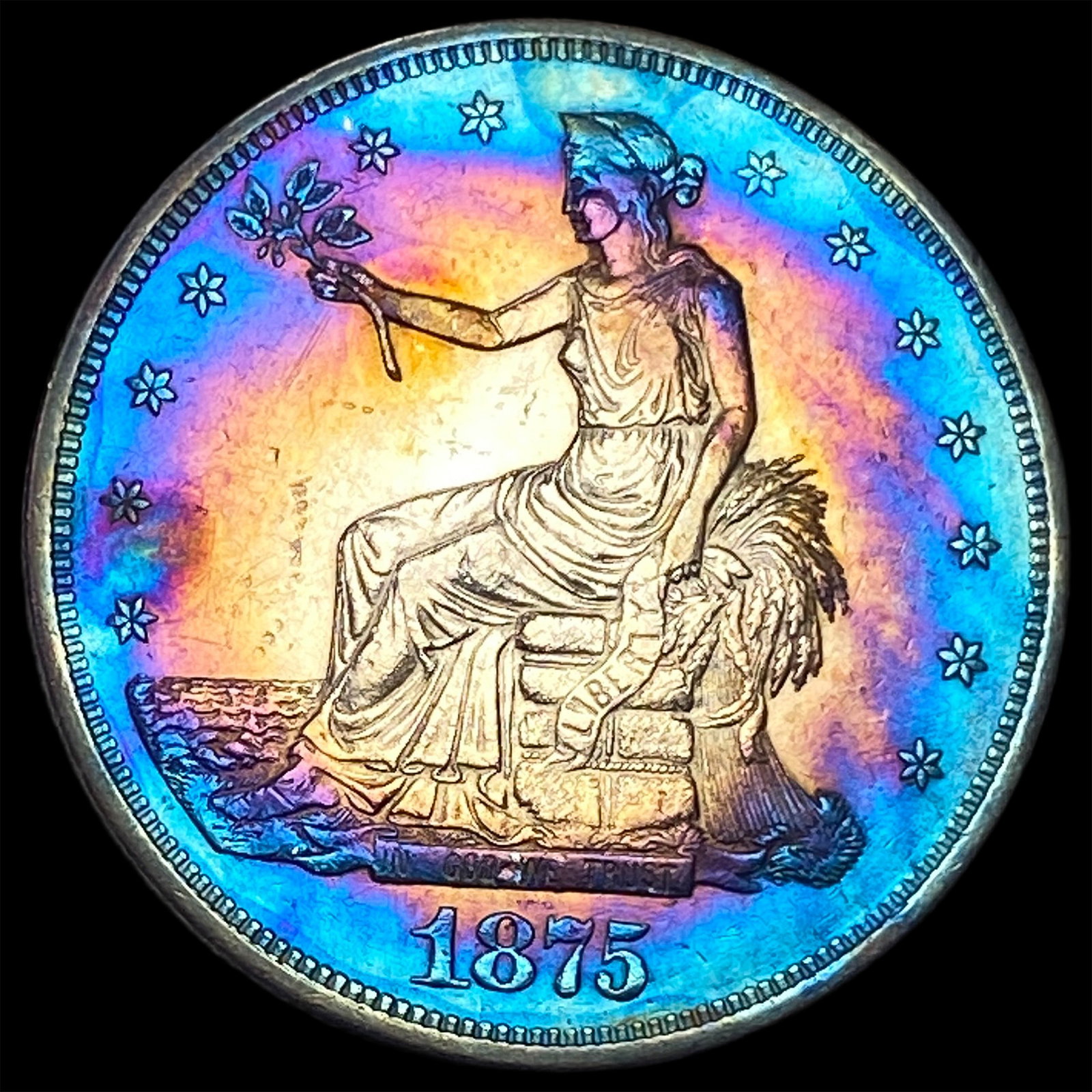 1875-CC Silver Trade Dollar (1 of 2)