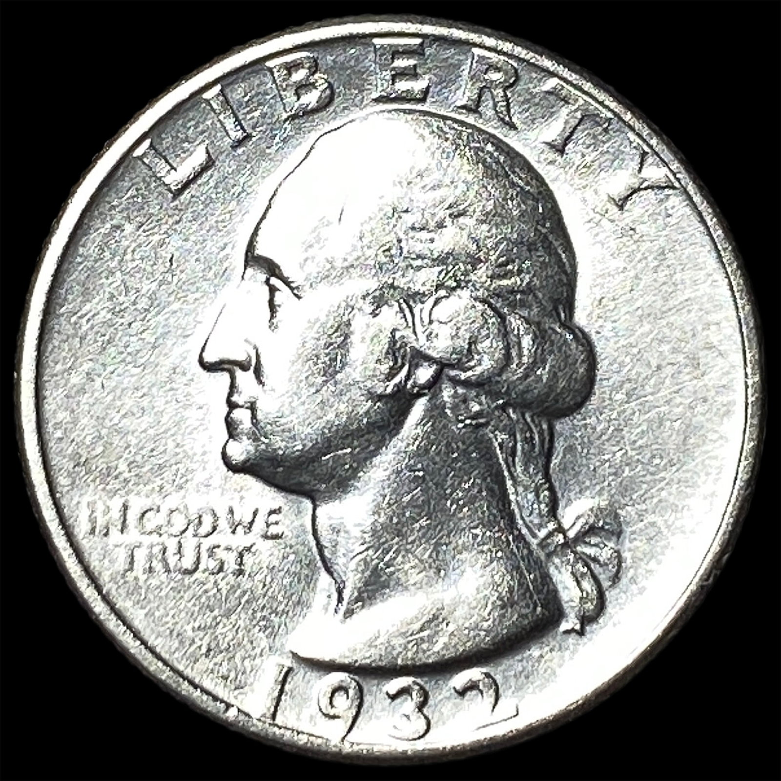 1932 Silver Washington Quarter CHOICE AU: 1932 Silver Washington Quarter CHOICE AU