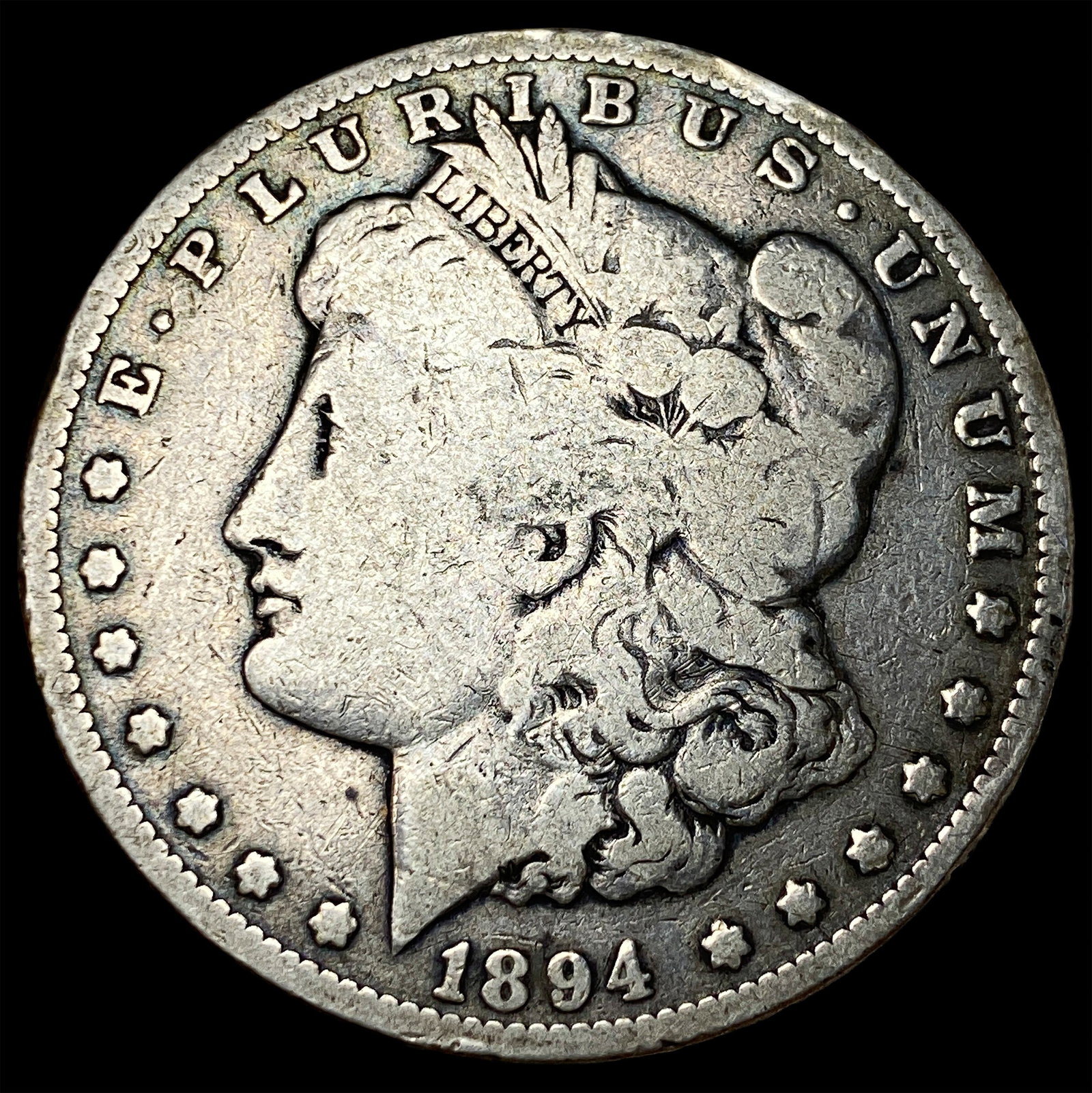 1894-O Silver Morgan Dollar LIGHTLY CIRCULATED: 1894-O Silver Morgan Dollar LIGHTLY CIRCULATED