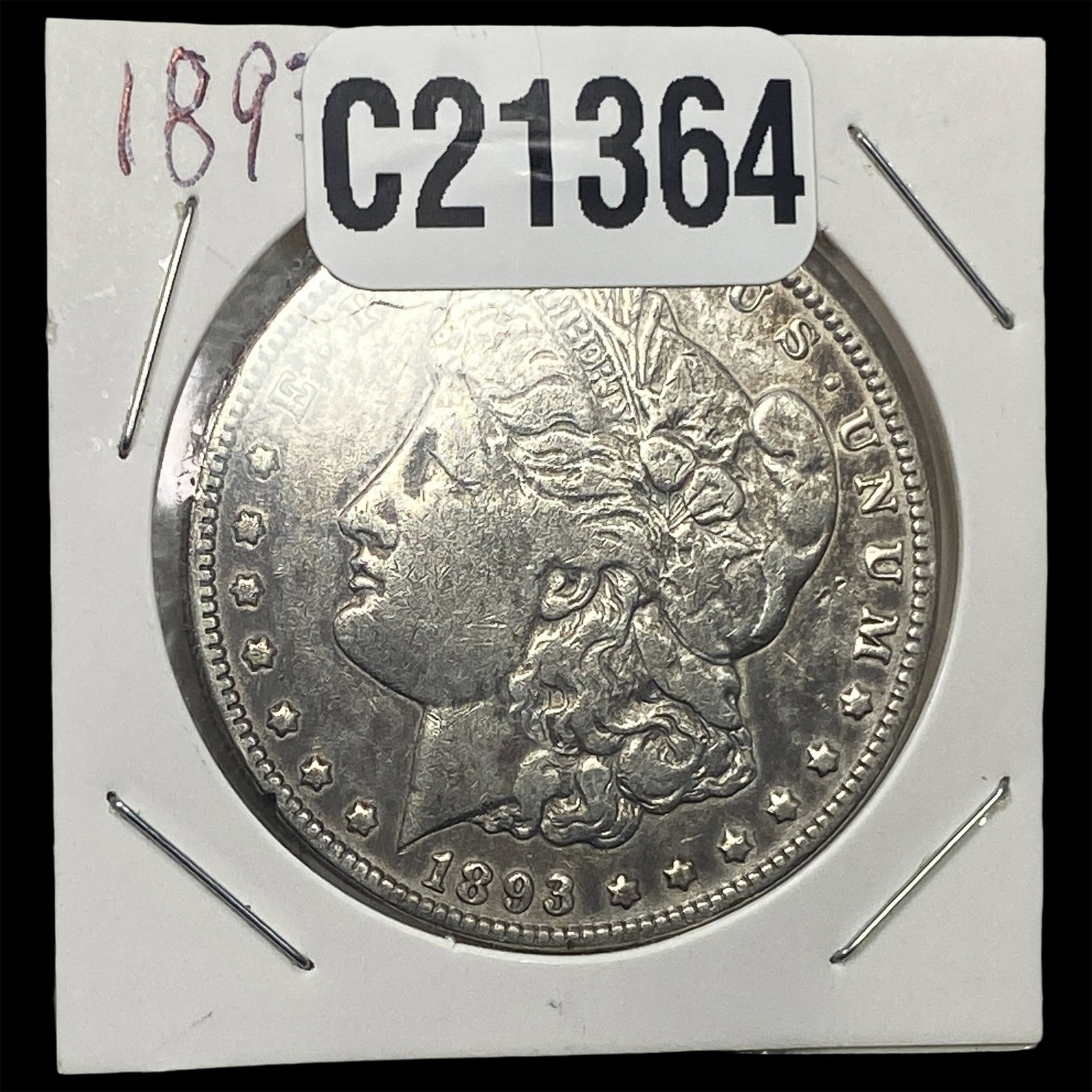 1893-O Morgan Silver Dollar (1 of 2)