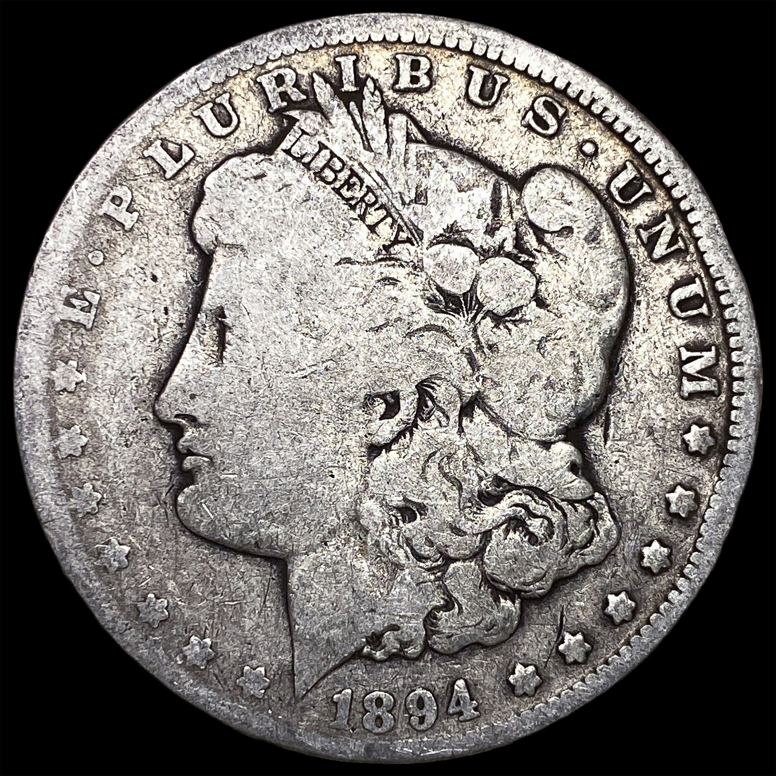 1894-O Silver Morgan Dollar NICELY CIRCULATED: 1894-O Silver Morgan Dollar NICELY CIRCULATED