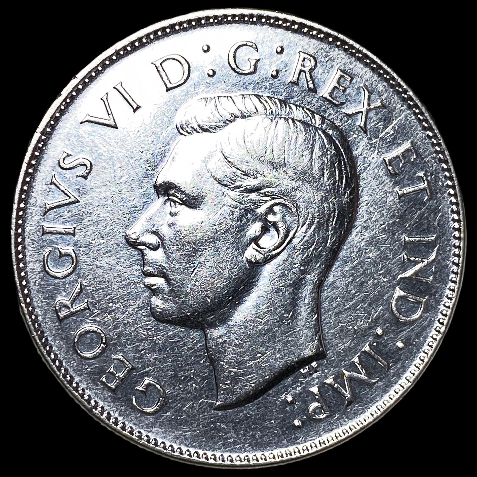 1946 Canada Silver 50 Cents GEM BU: 1946 Canada Silver 50 Cents GEM BU