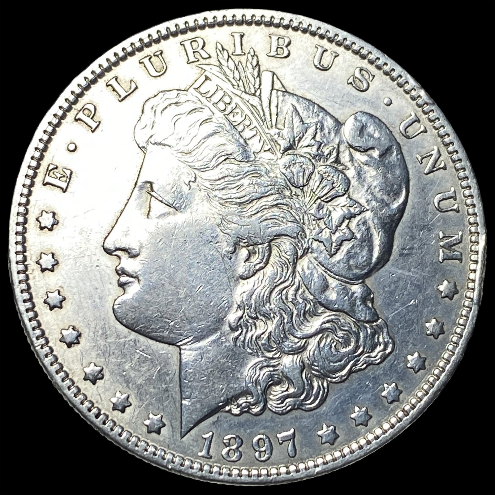 1897-O Silver Morgan Dollar CLOSELY UNCIRCULATED: 1897-O Silver Morgan Dollar CLOSELY UNCIRCULATED