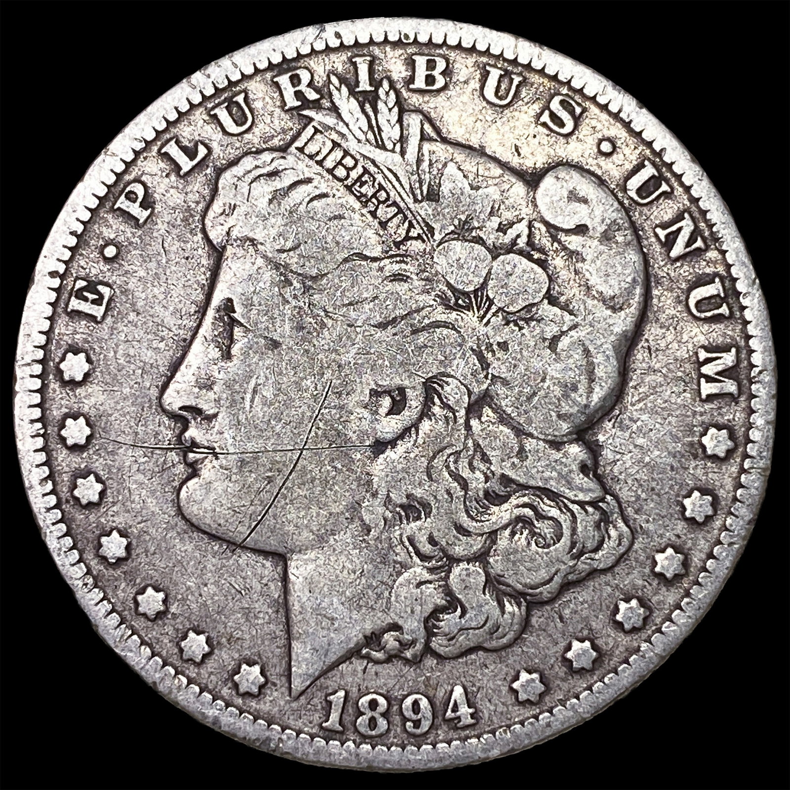1894-O Silver Morgan Dollar LIGHTLY CIRCULATED: 1894-O Silver Morgan Dollar LIGHTLY CIRCULATED