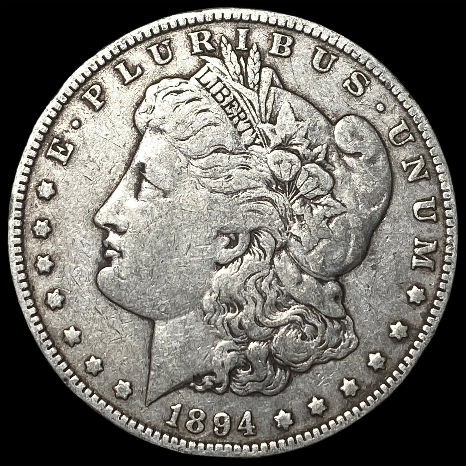 1894-O Silver Morgan Dollar LIGHTLY CIRCULATED: 1894-O Silver Morgan Dollar LIGHTLY CIRCULATED