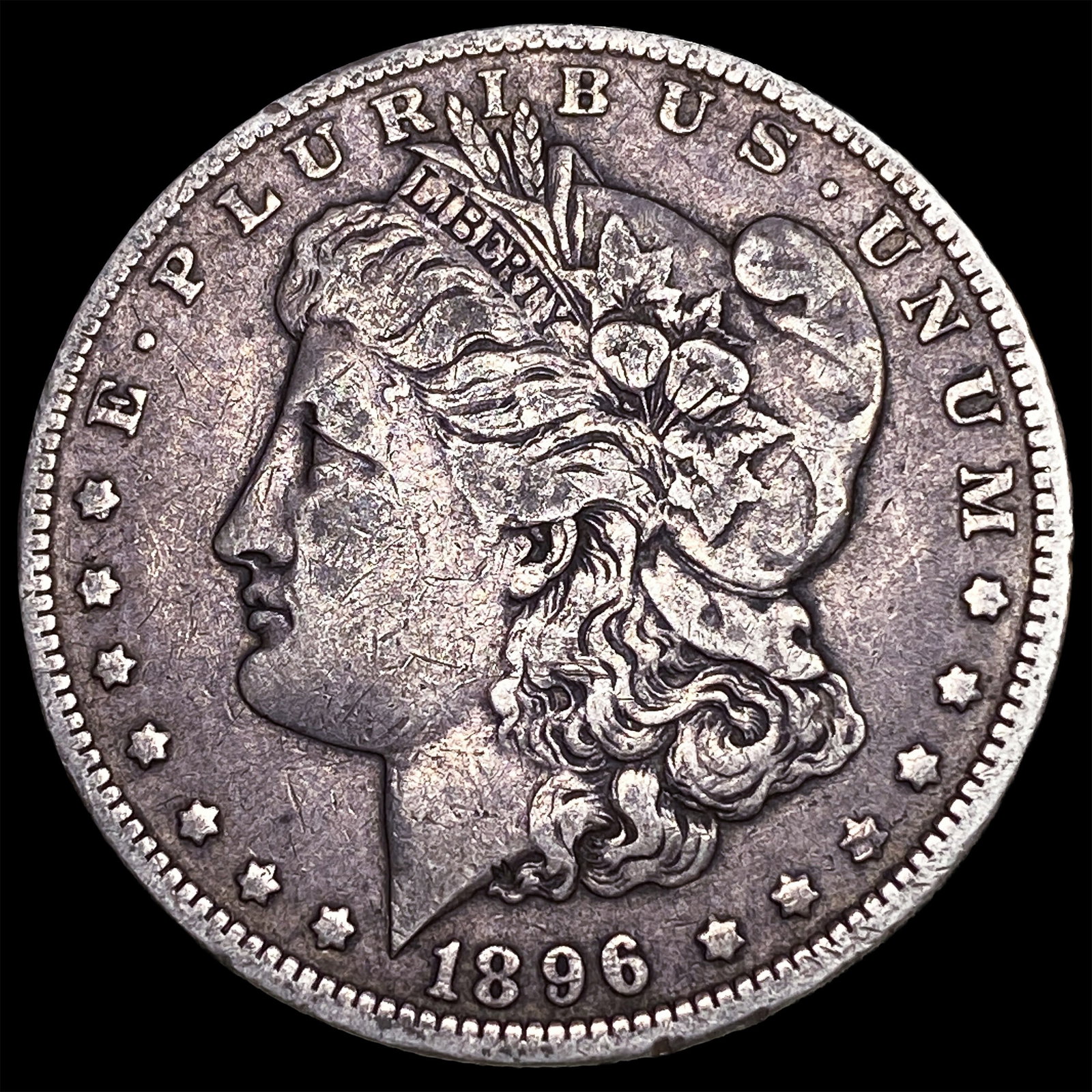 1896-O Silver Morgan Dollar NEARLY UNCIRCULATED: 1896-O Silver Morgan Dollar NEARLY UNCIRCULATED