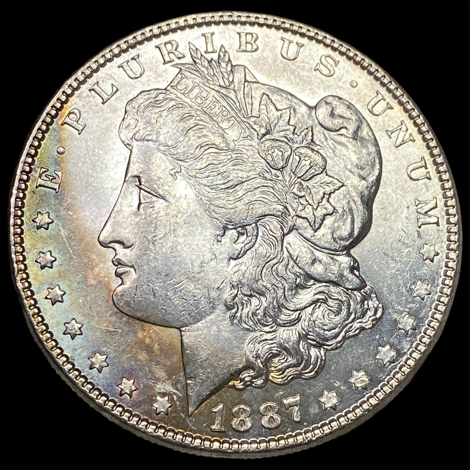 1887 Morgan Silver Dollar UNCIRCULATED: 1887 Morgan Silver Dollar UNCIRCULATED