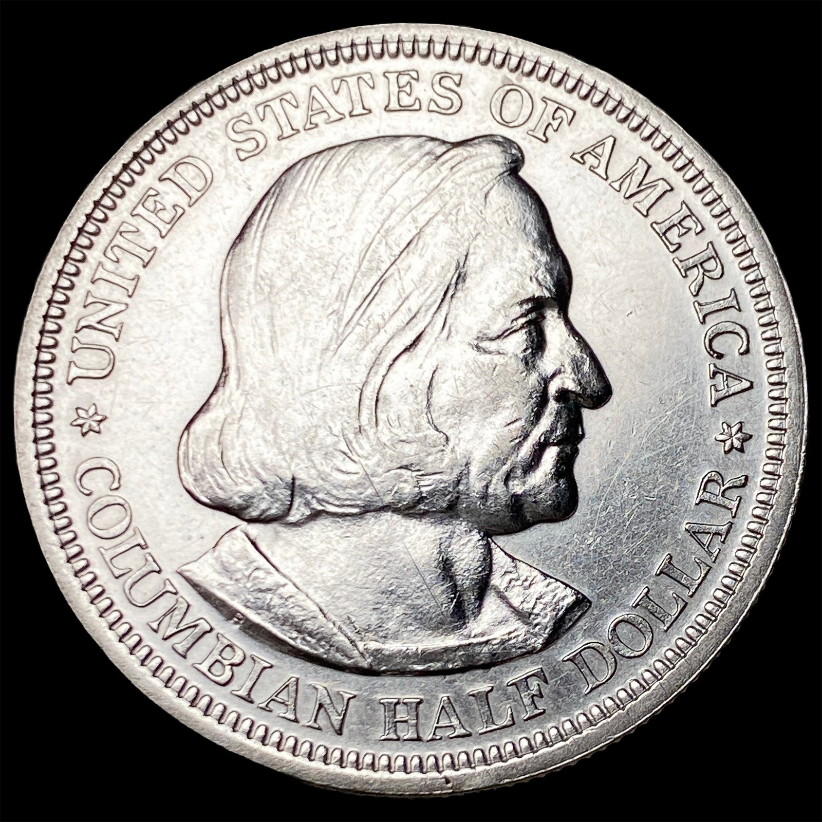 1892 Silver Columbian Expo Half Dollar UNCIRCULATED (1 of 2)