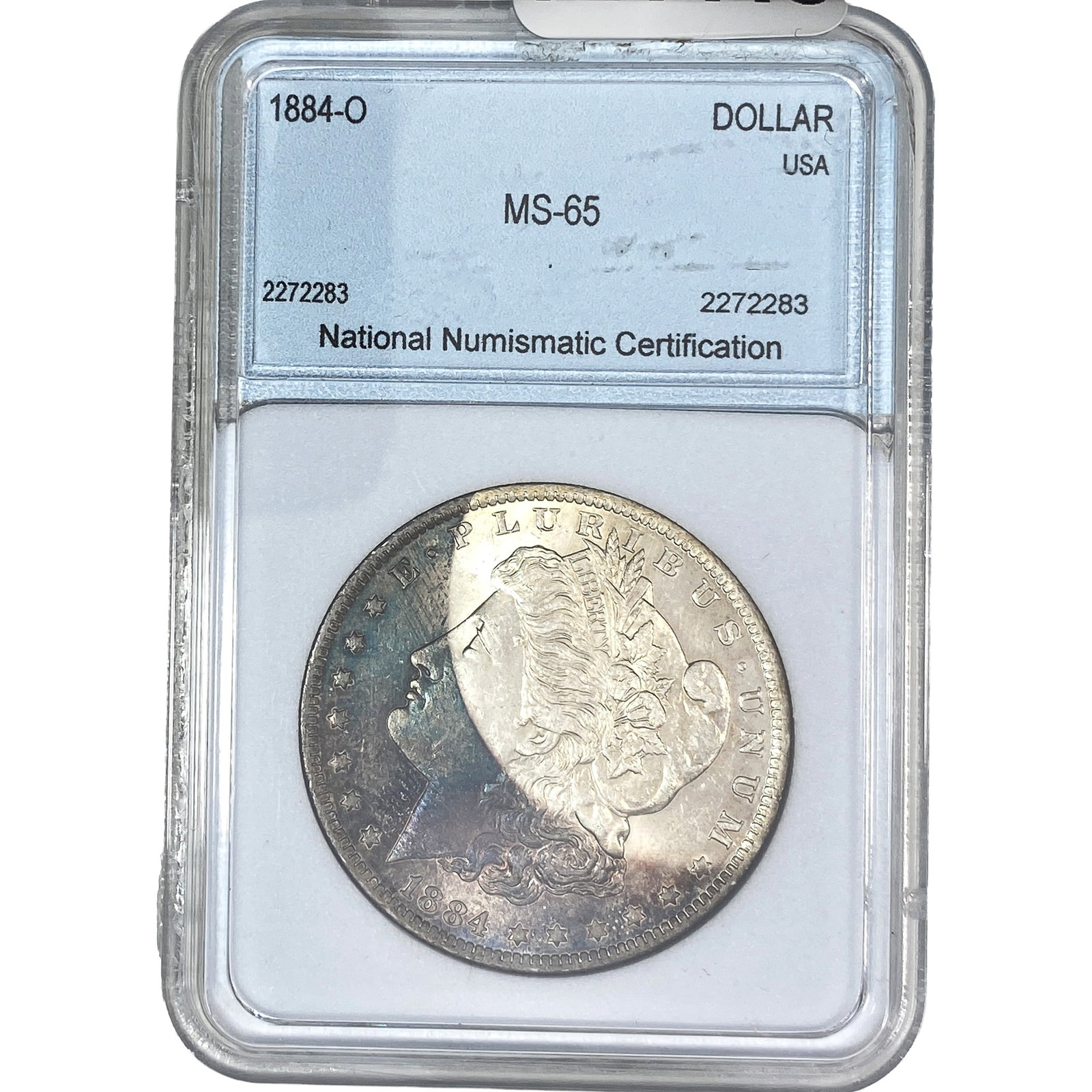 1884-O Morgan Silver Dollar NNC MS65: 1884-O Morgan Silver Dollar NNC MS65