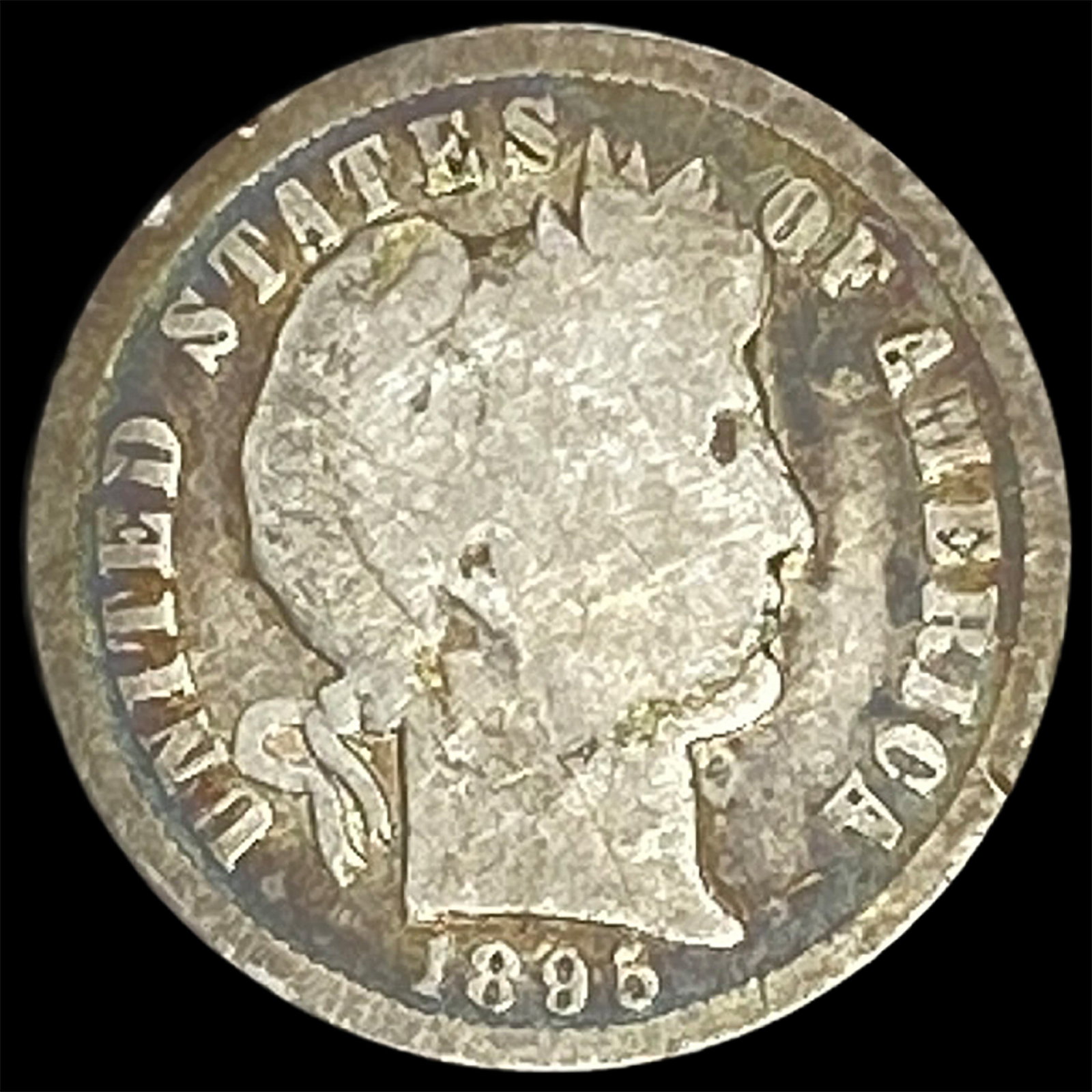 1895-D Barber Dime (1 of 2)
