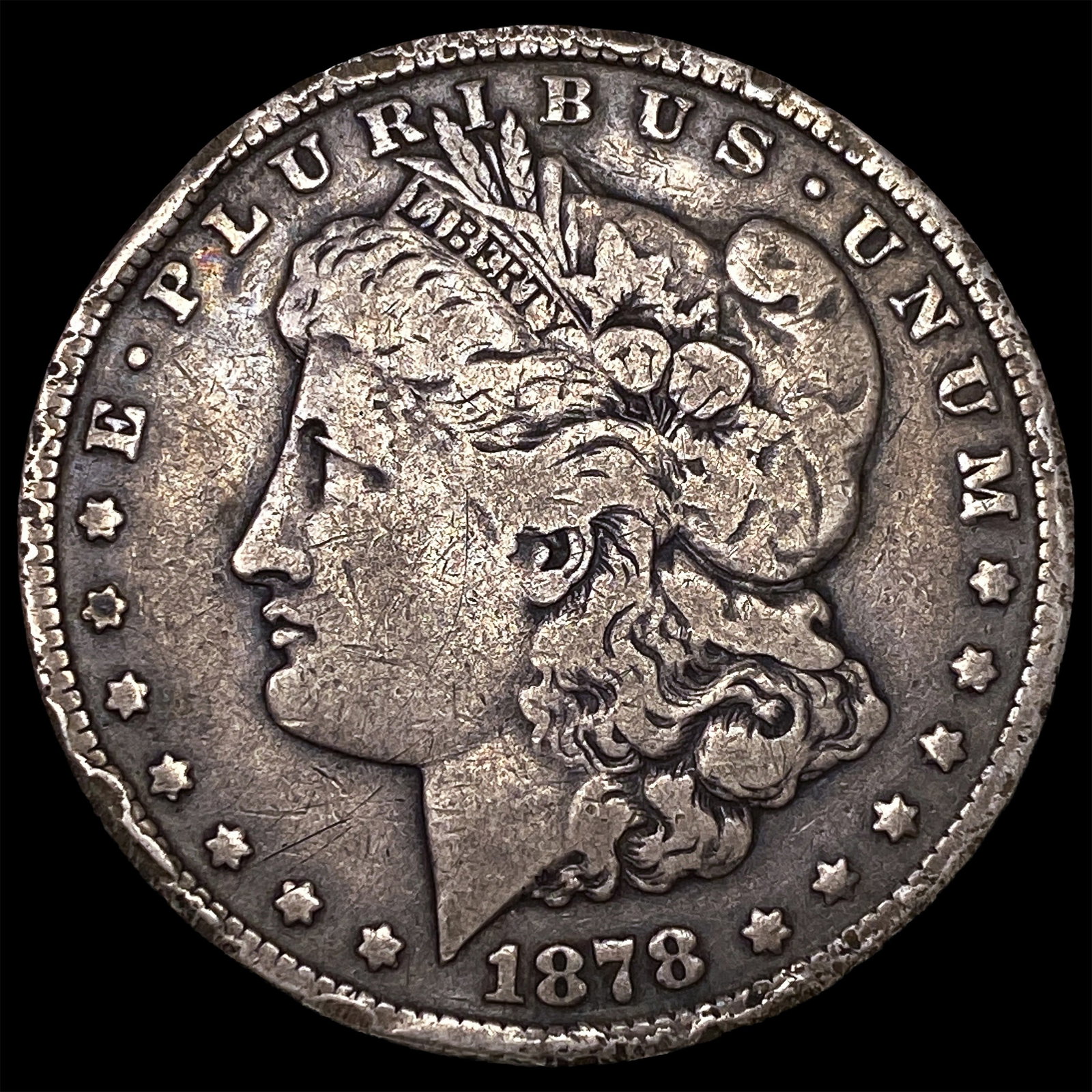 1878-CC Silver Morgan Dollar NICELY CIRCULATED: 1878-CC Silver Morgan Dollar NICELY CIRCULATED
