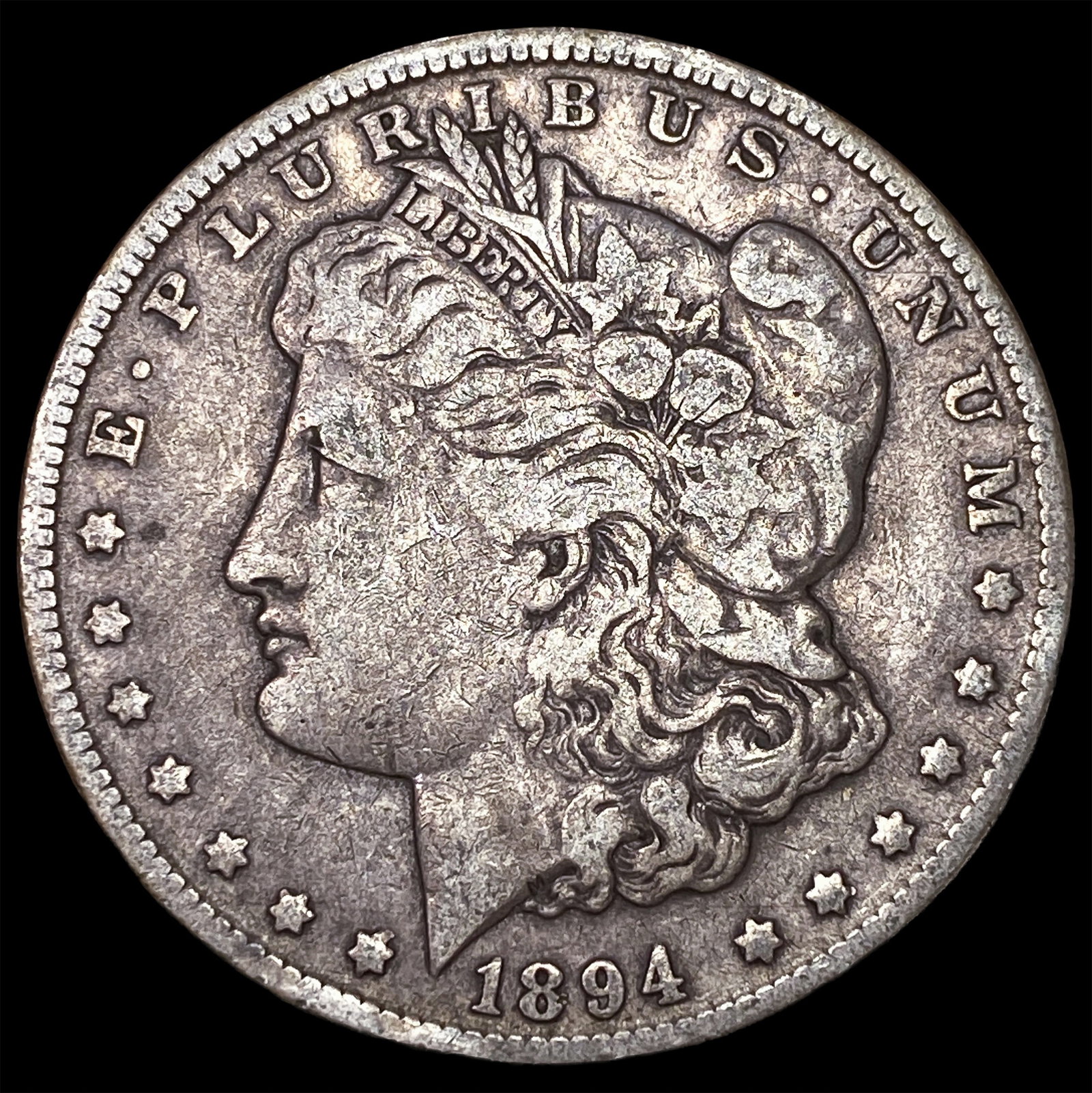 1894-O Silver Morgan Dollar LIGHTLY CIRCULATED (1 of 2)