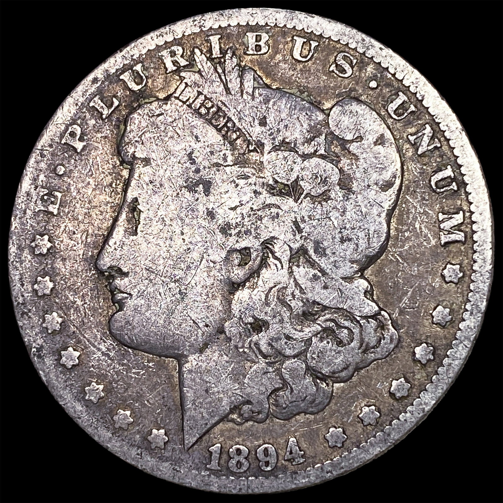 1894-O Silver Morgan Dollar NICELY CIRCULATED: 1894-O Silver Morgan Dollar NICELY CIRCULATED