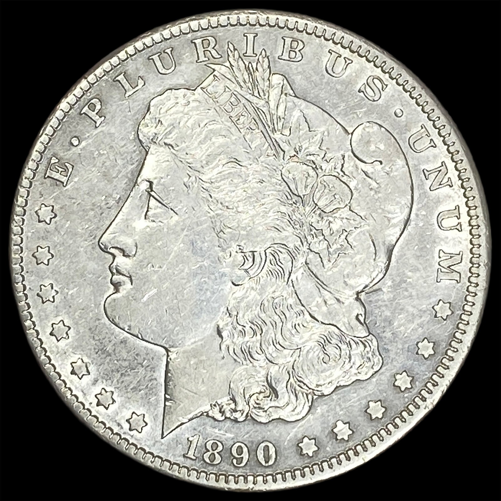 1890-CC Morgan Silver Dollar: 1890-CC Morgan Silver Dollar